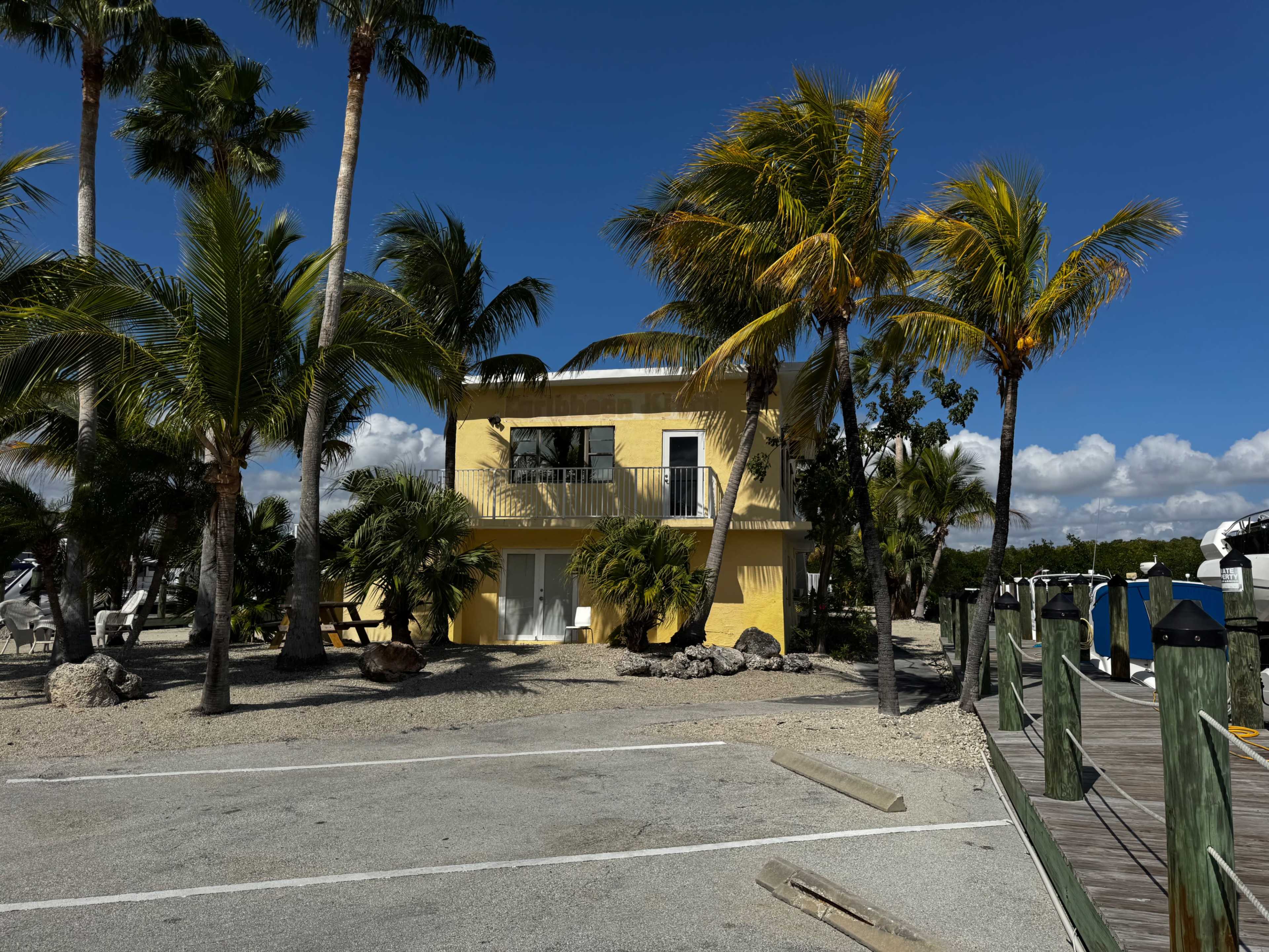 Vintage Florida Keys Marina with 2 Classic Yachts for Film & Photo – Key Largo Image in , Key Largo, FL