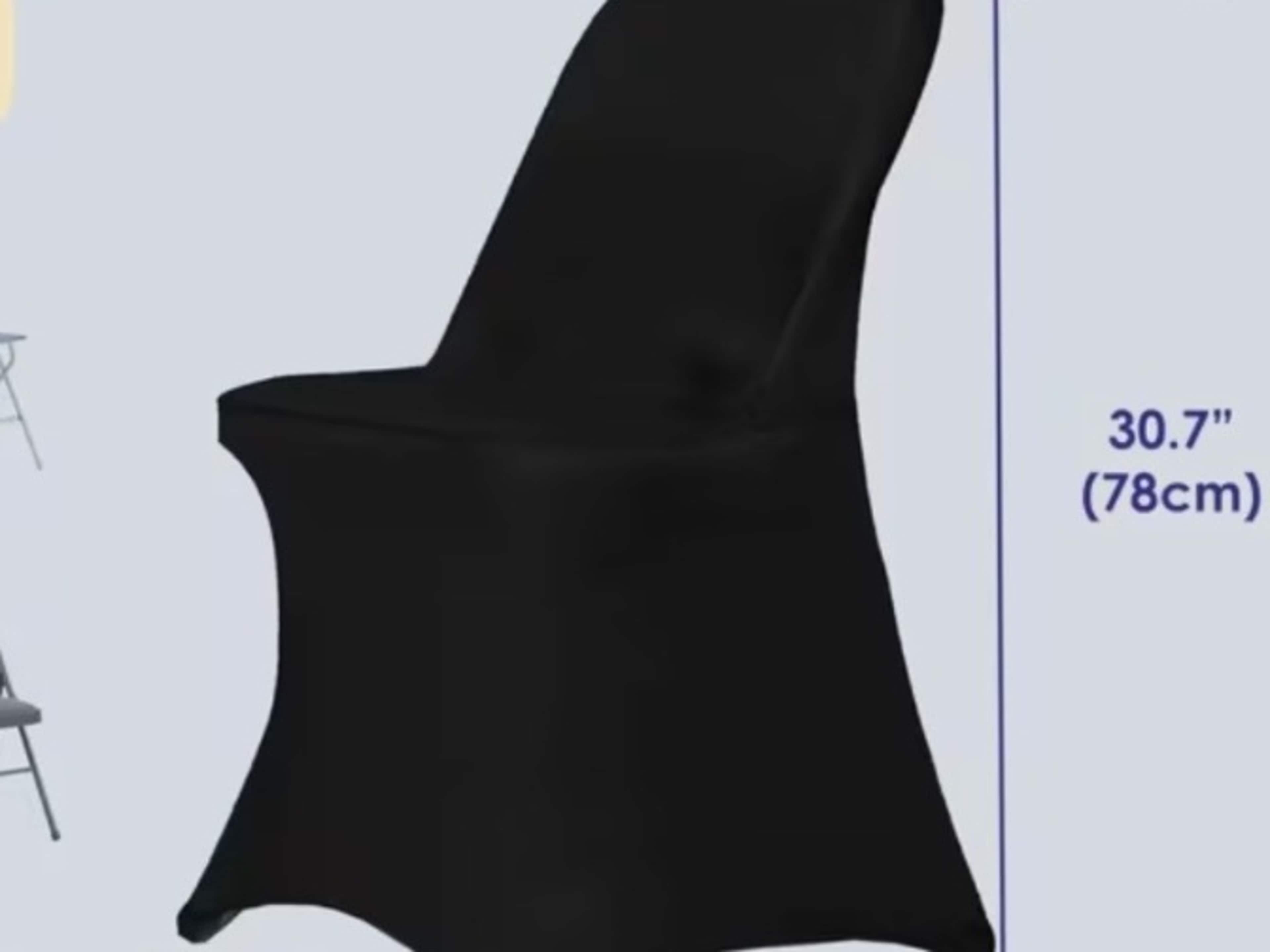 10 Additional chairs with covers 