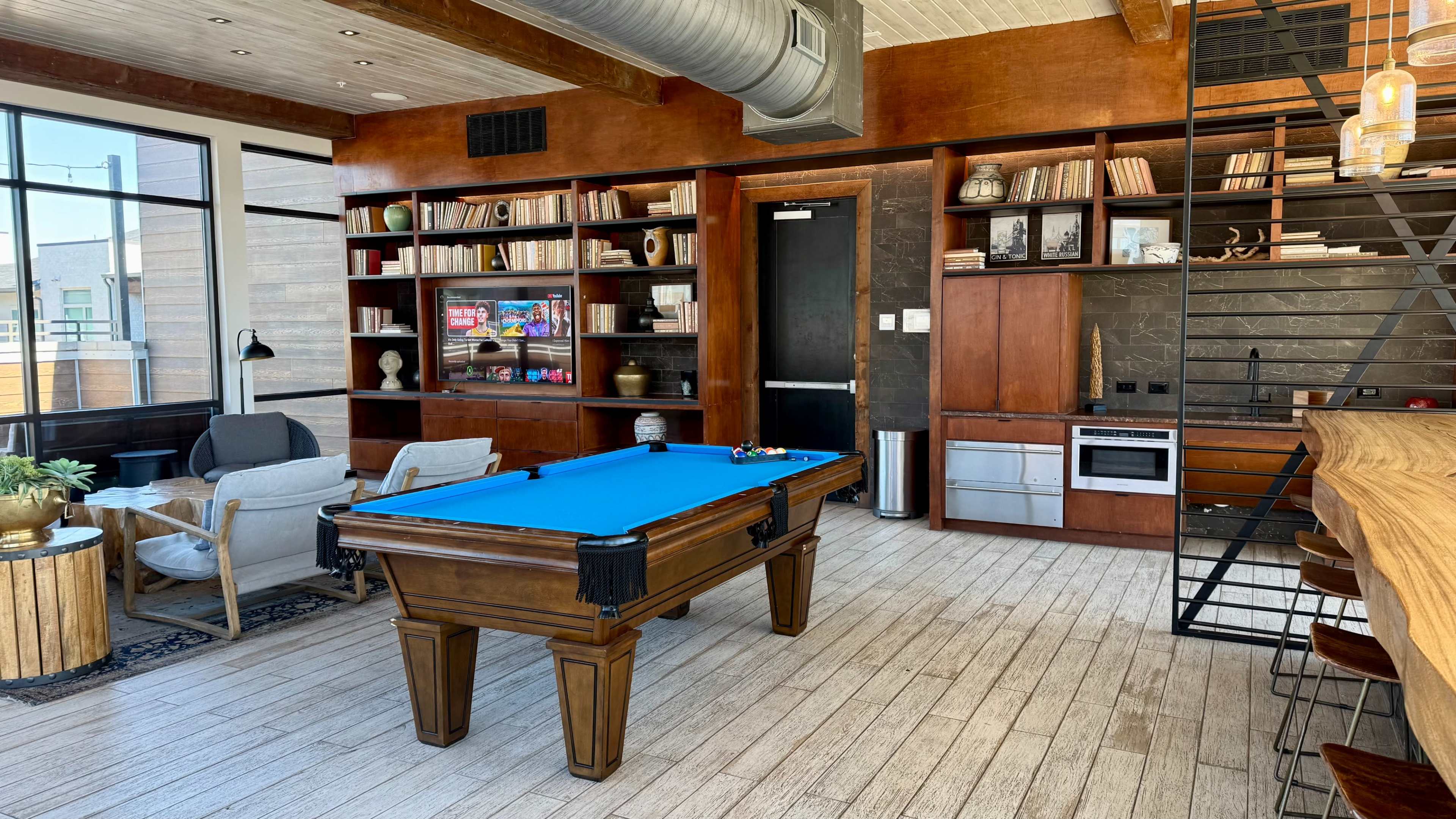 Interior Rooftop Lounge with Exterior Terrace Perfect for your Next Gathering Image in Carrollton, Carrollton, TX