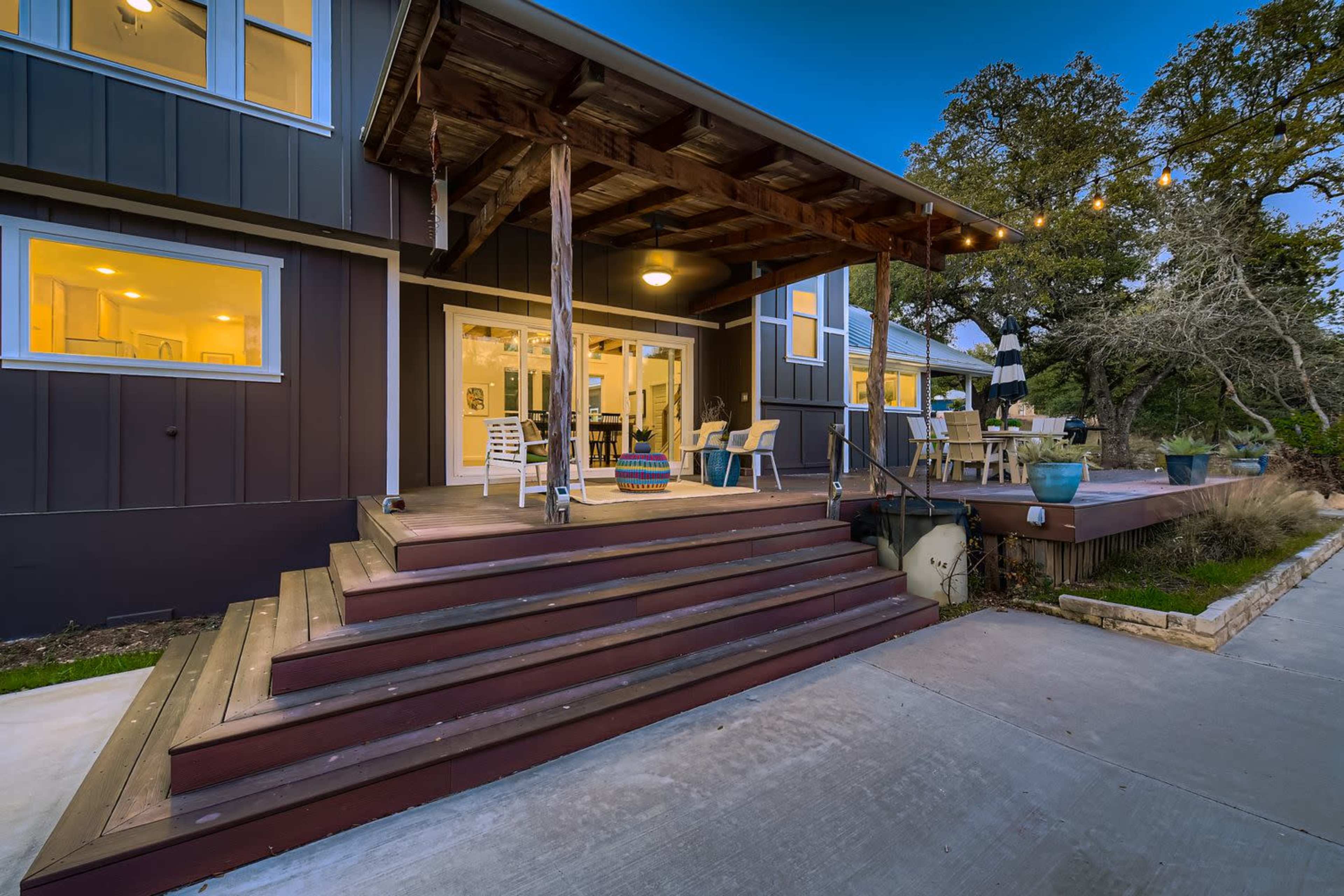 Home on Rural Acreage with Hillside Views, Open Field, Massive Garage Image in , Leander, TX