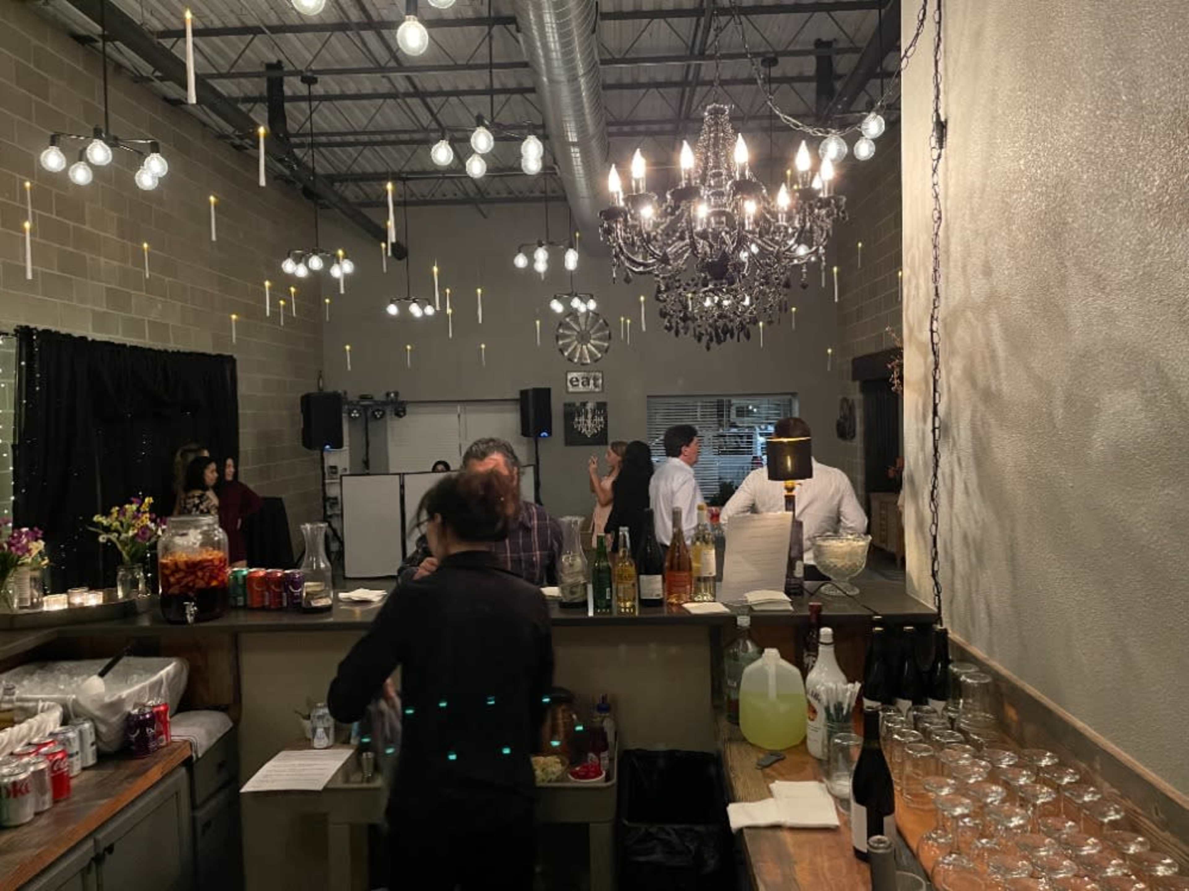Bar Setup Beer and Wine (you provide the alcohol)