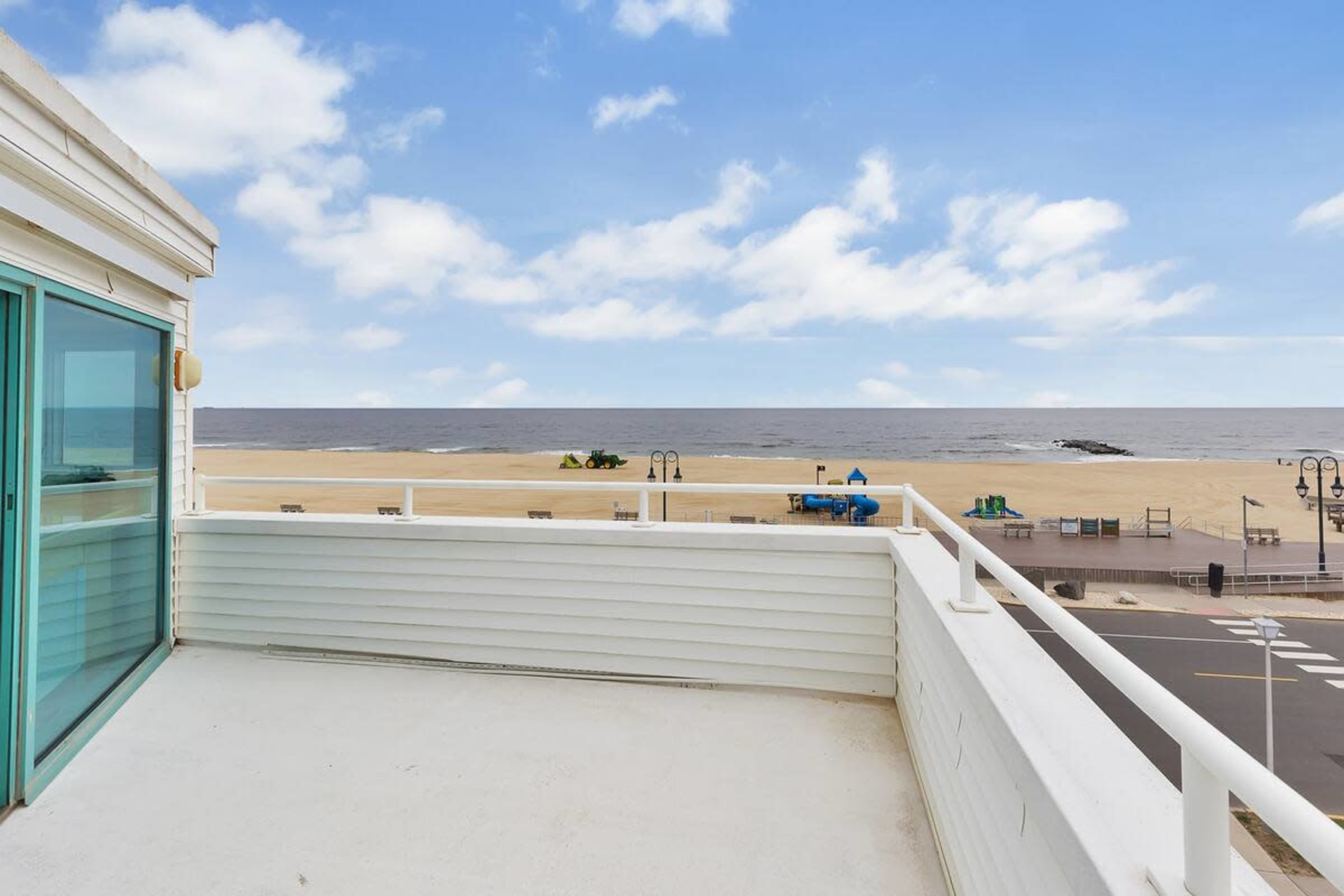 Ocean Front "Malibu Style" Beach House with Unobstruted Beach View, and Sunset Views Image in Belmar, Belmar, NJ