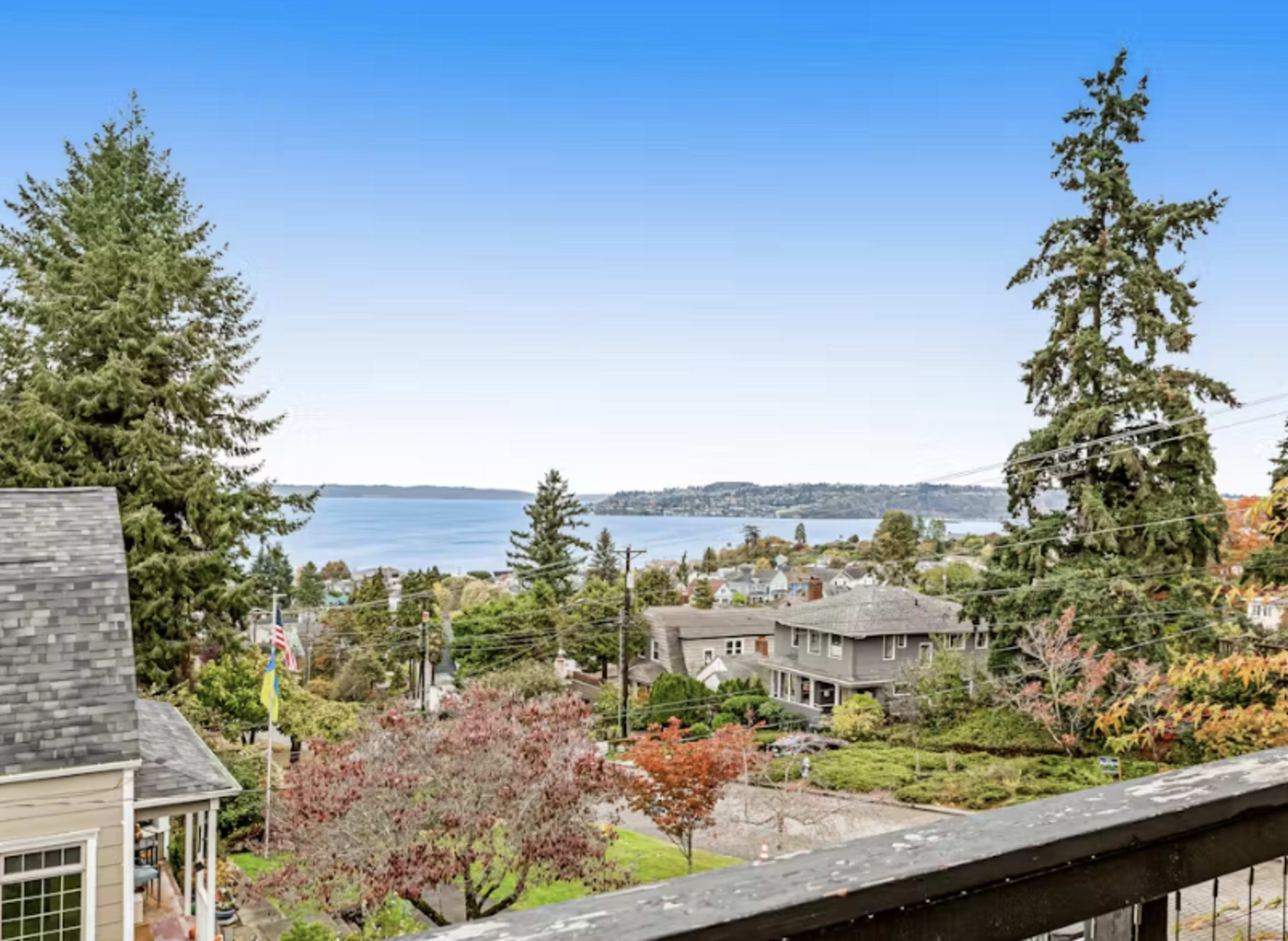 Water View Old Town Home Image in North End, Tacoma, WA