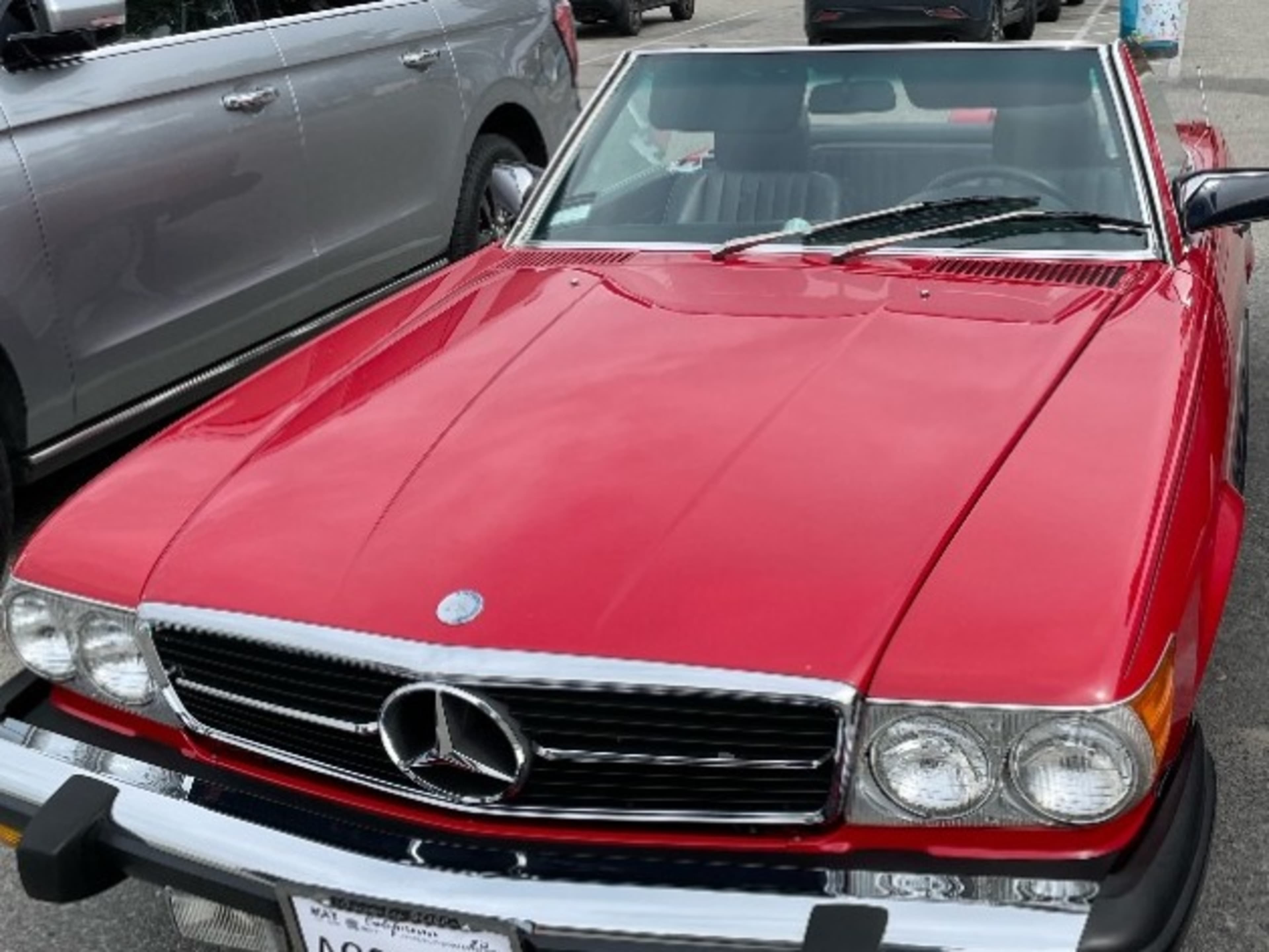 Vintage Mercedes Convertible 