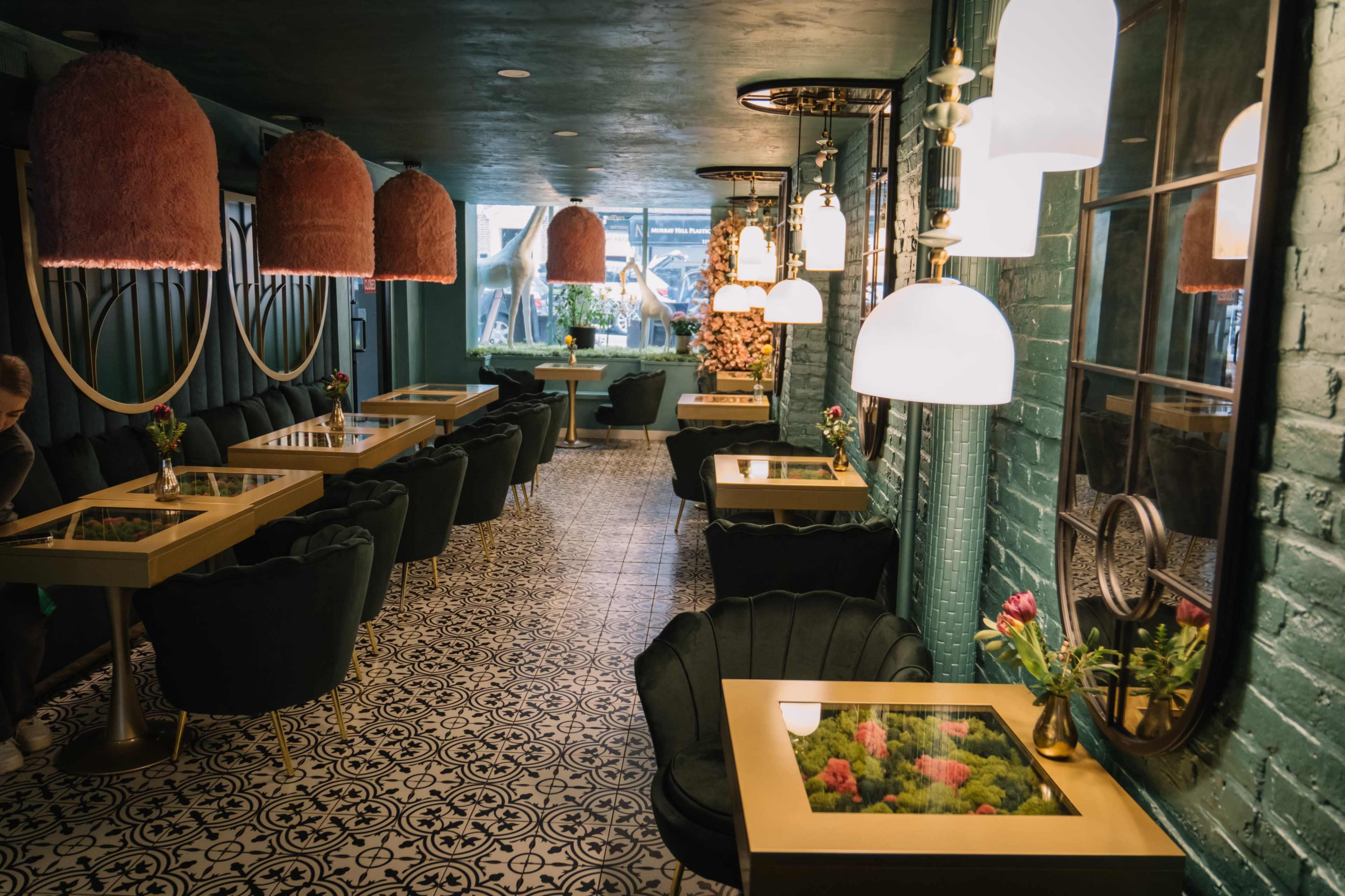 Charming Floral Cafe in Midtown Manhattan Image in Midtown Manhattan, Manhattan, NY