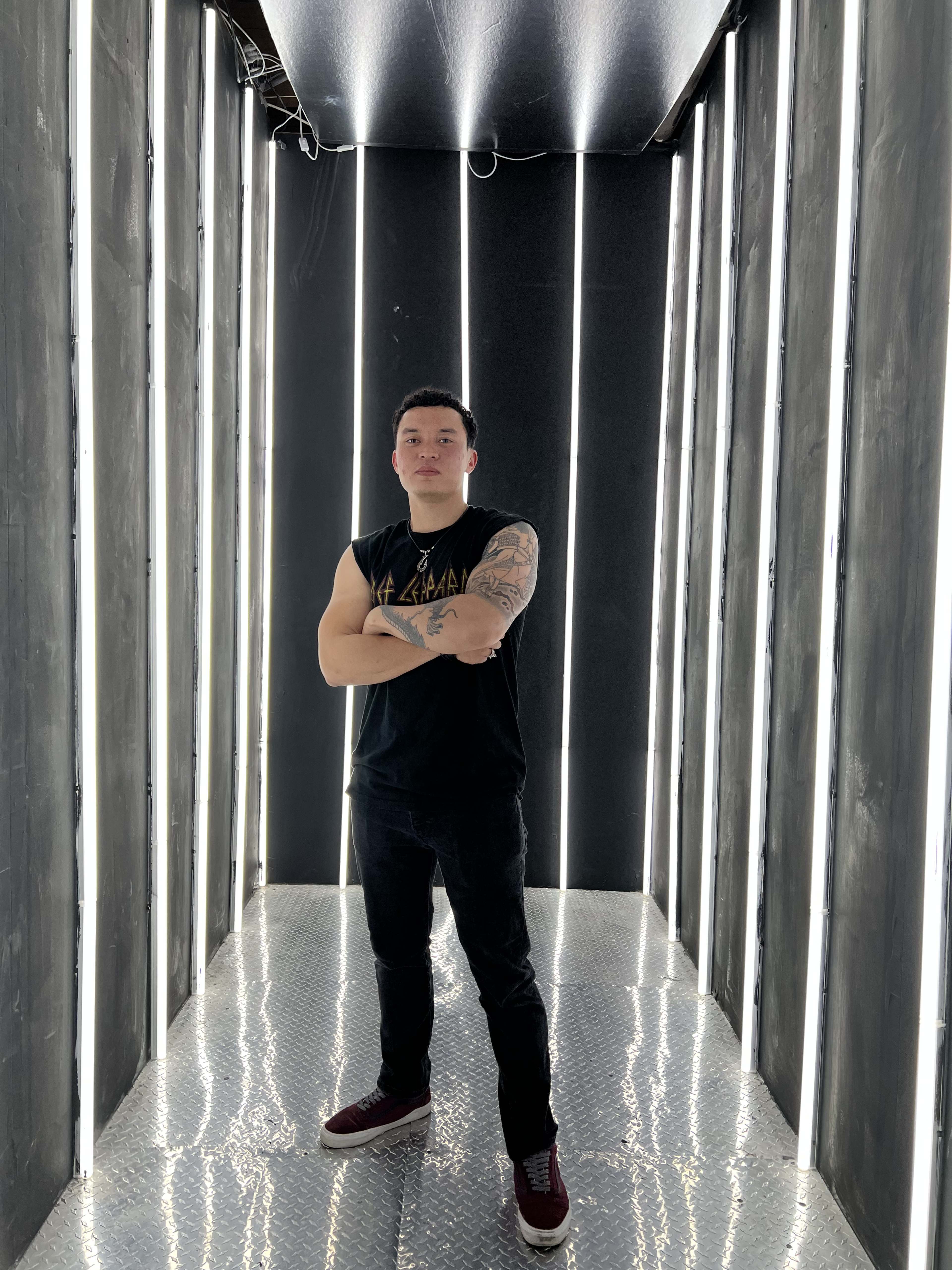 Dance music video shoot
