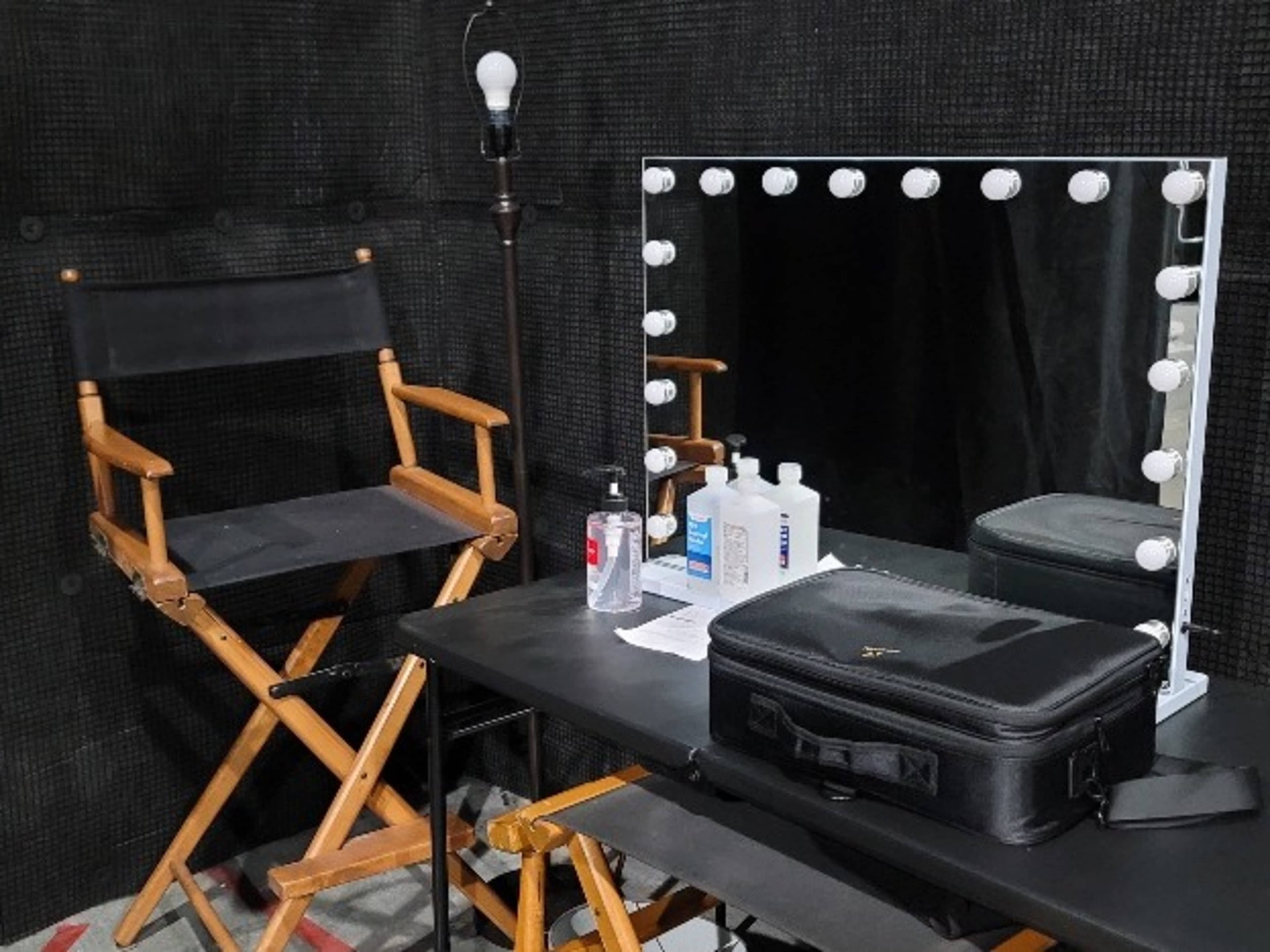 Makeup station