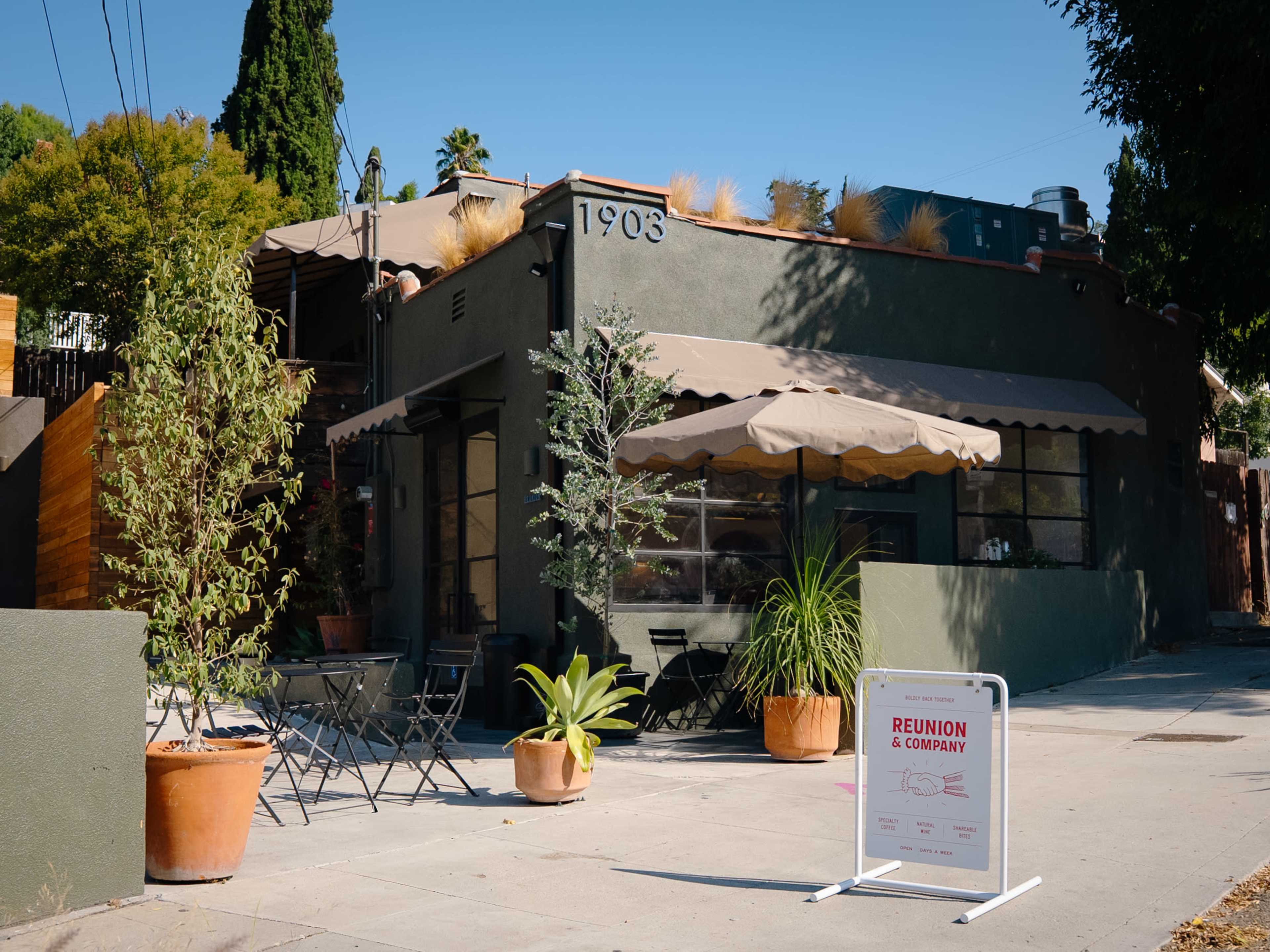 Reunion Company European-Inspired Wine Bar Coffee Shop in