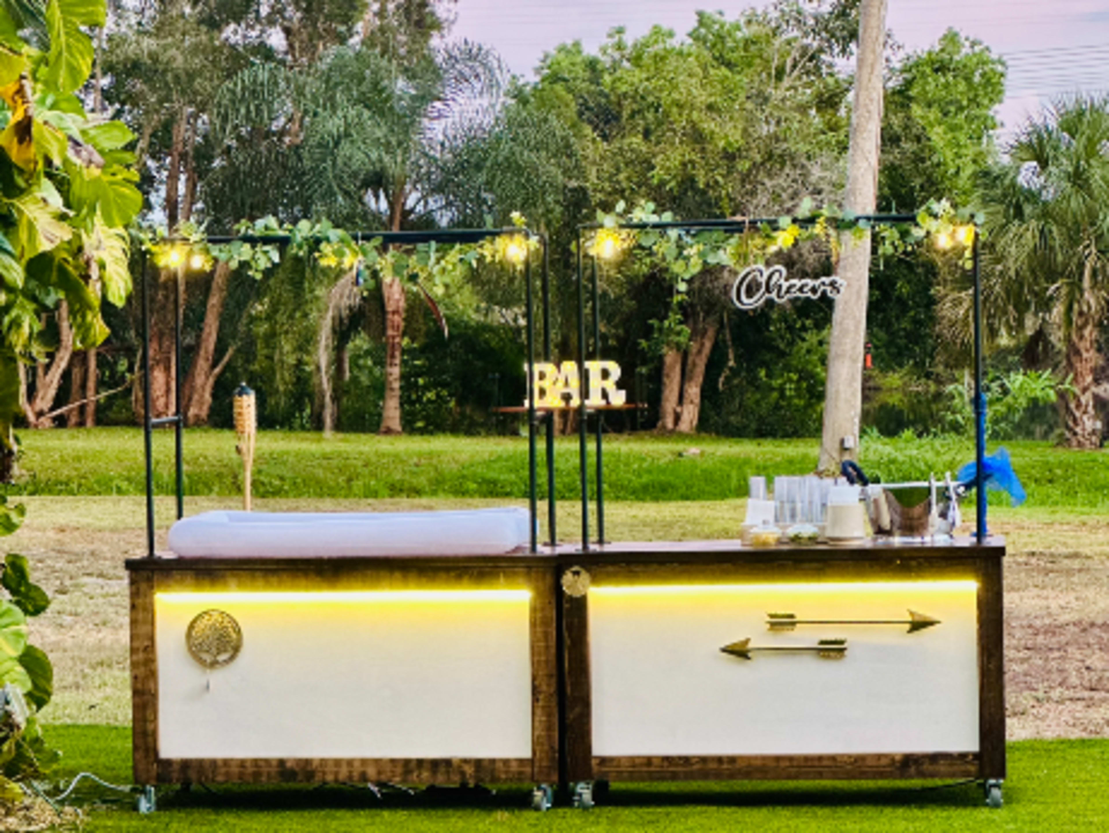 Bar food cart only 
