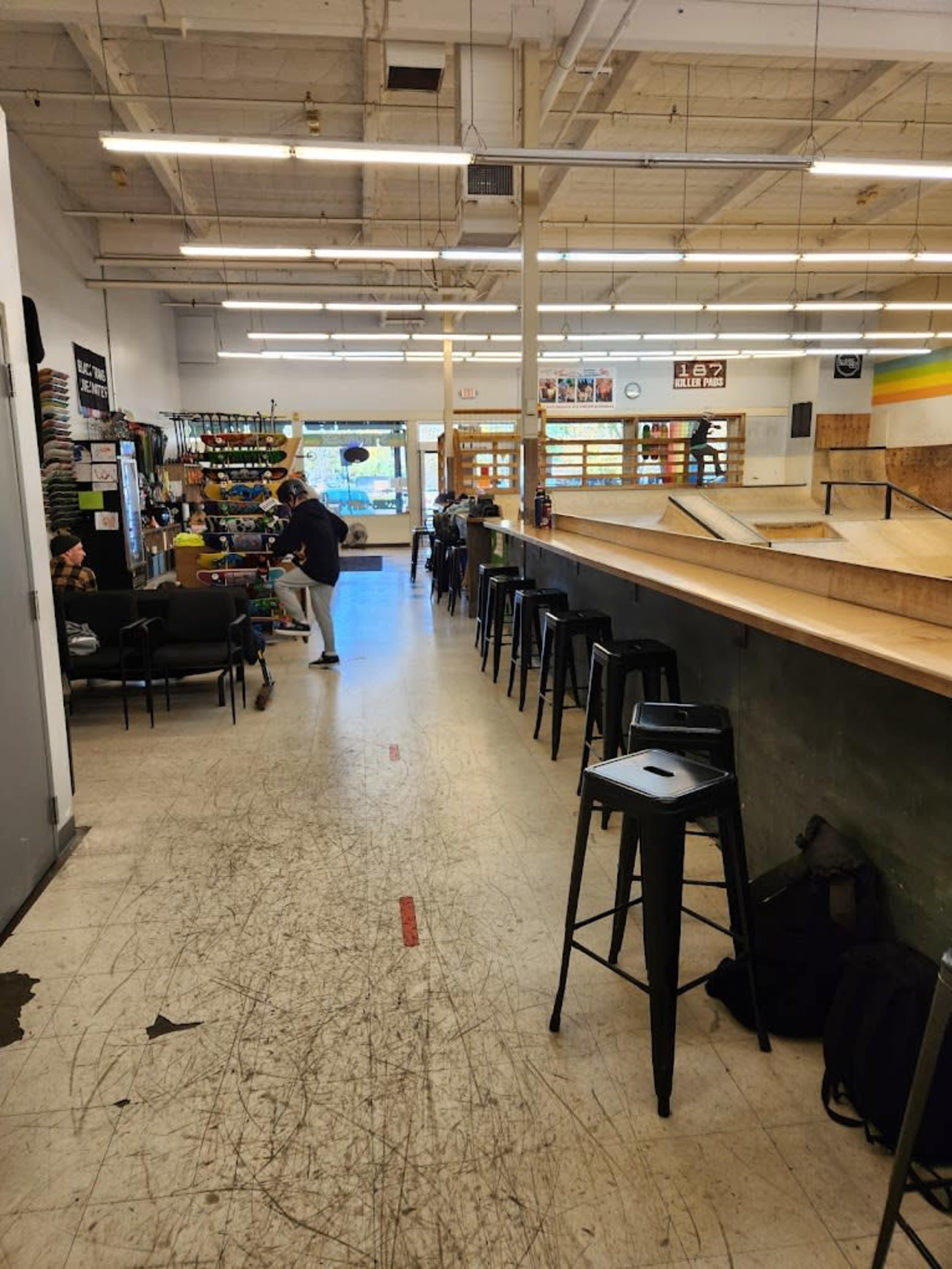 Unique Warehouse Skatepark Venue Image in Linwood, Milwaukie, OR