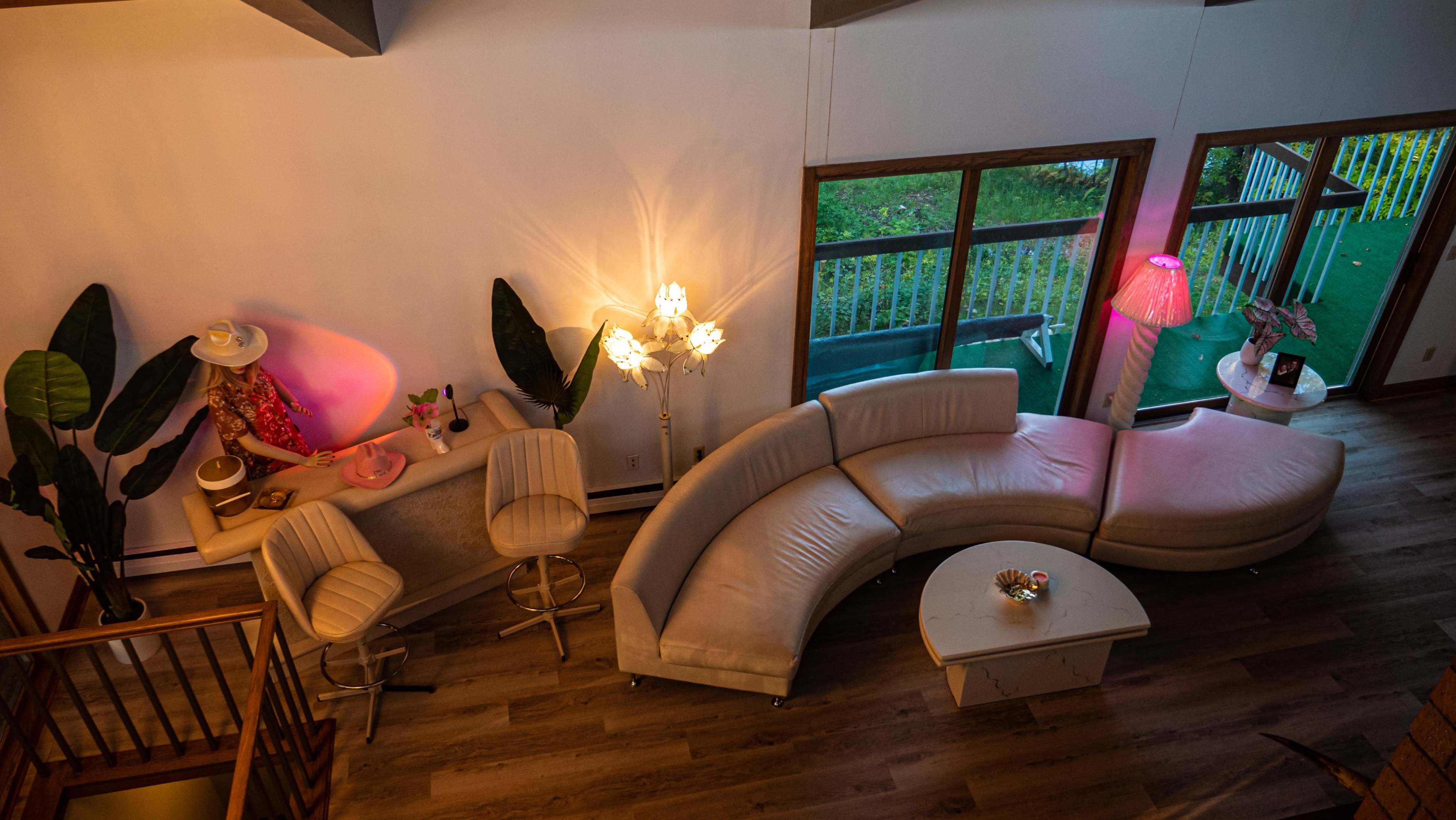 1970s/80s Vintage Kitsch Pool House Image in , Stanchfield, MN