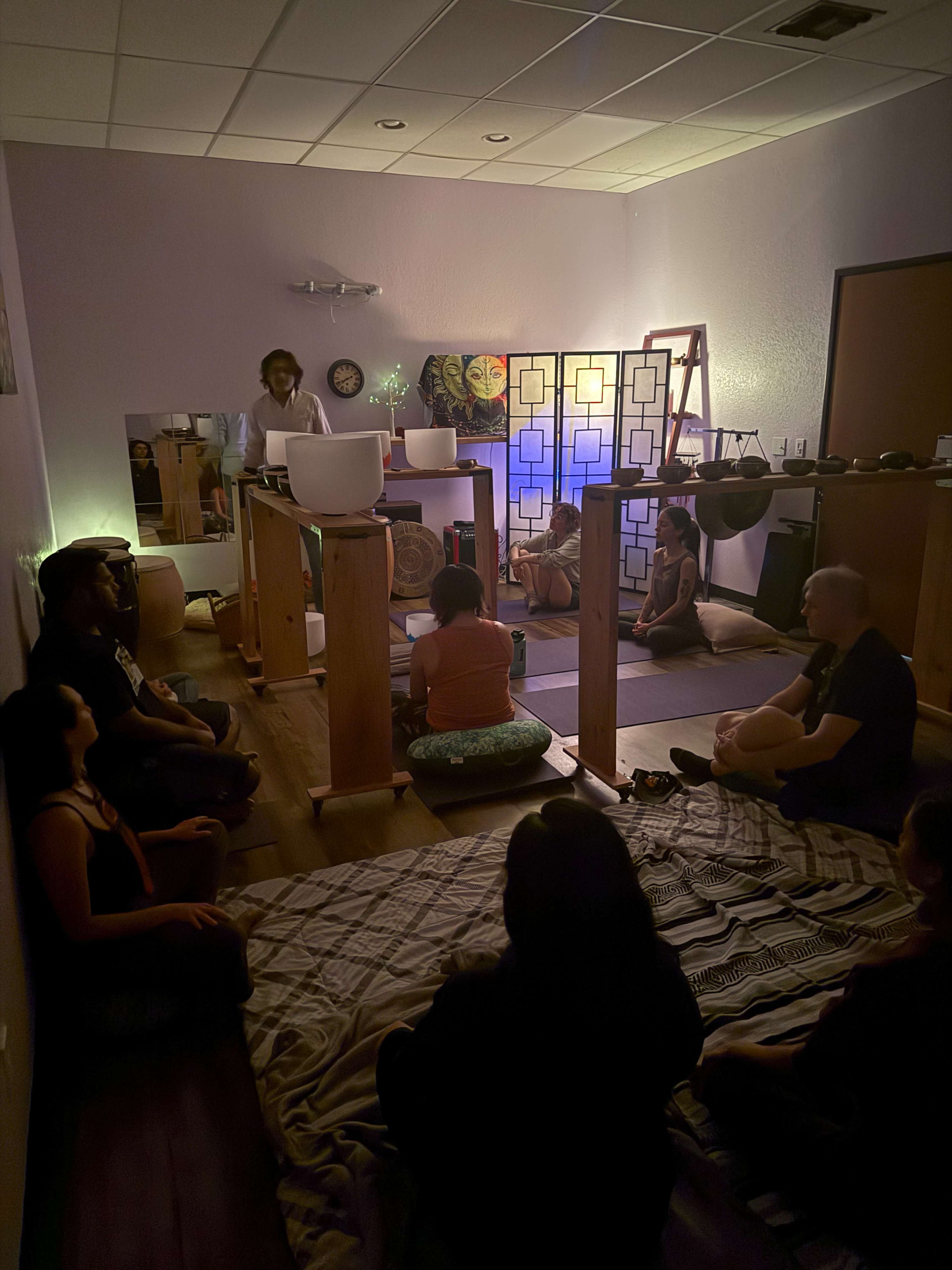 meditation, dance, sound healing, small gatherings, lounge Image in East Congress, Austin, TX