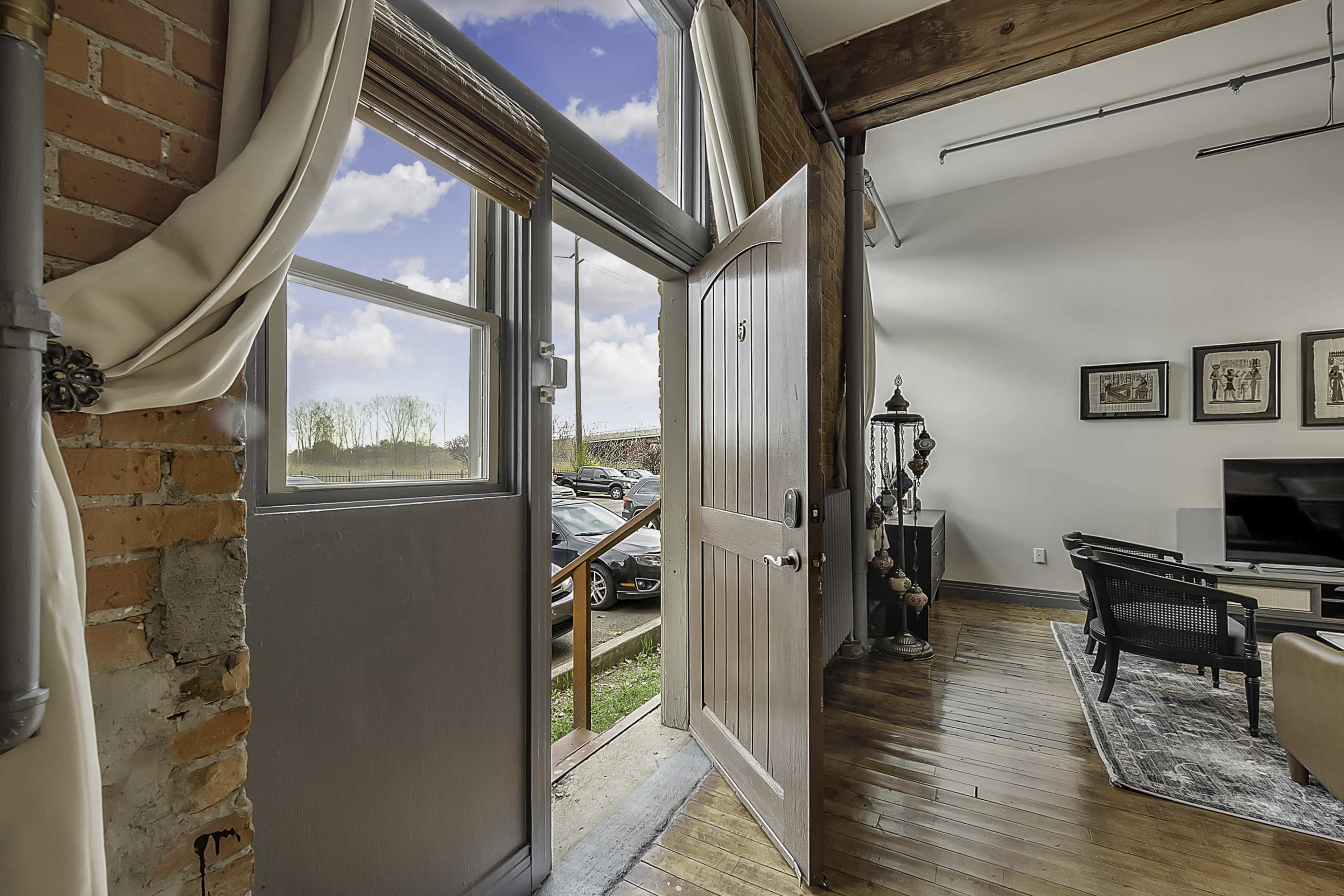 Industrial Studio Loft next to train junction and urban nature preserve Image in Russell Industrial, Detroit, MI