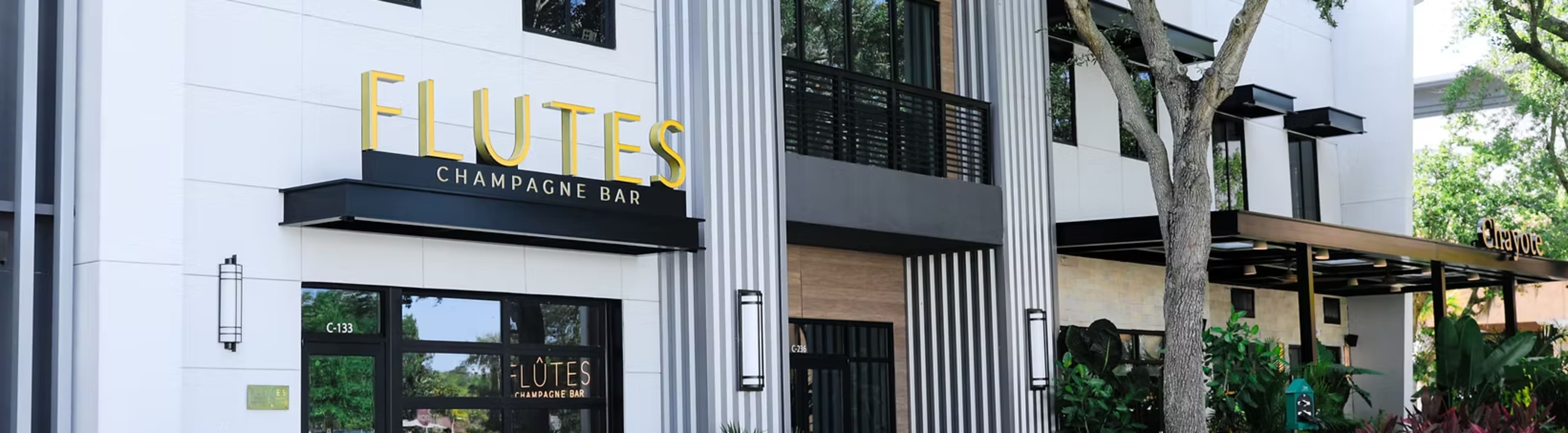 Trendy Champagne Bar with Neon Aesthetic & Photo Ops Image in Maitland, Orlando, FL