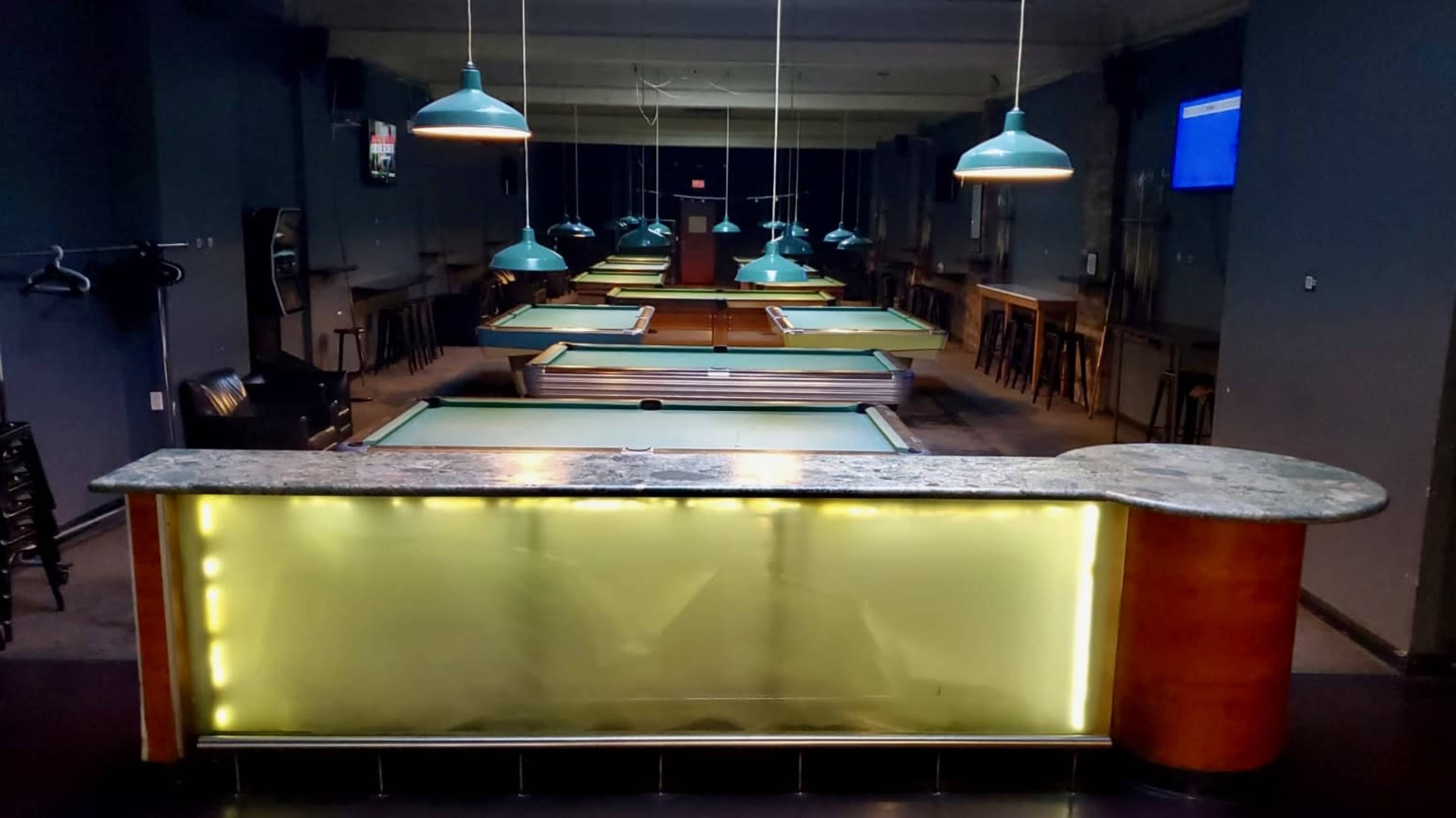 Classic Pool Hall w/vintage pool tables Image in Downtown Toronto, Toronto, ON