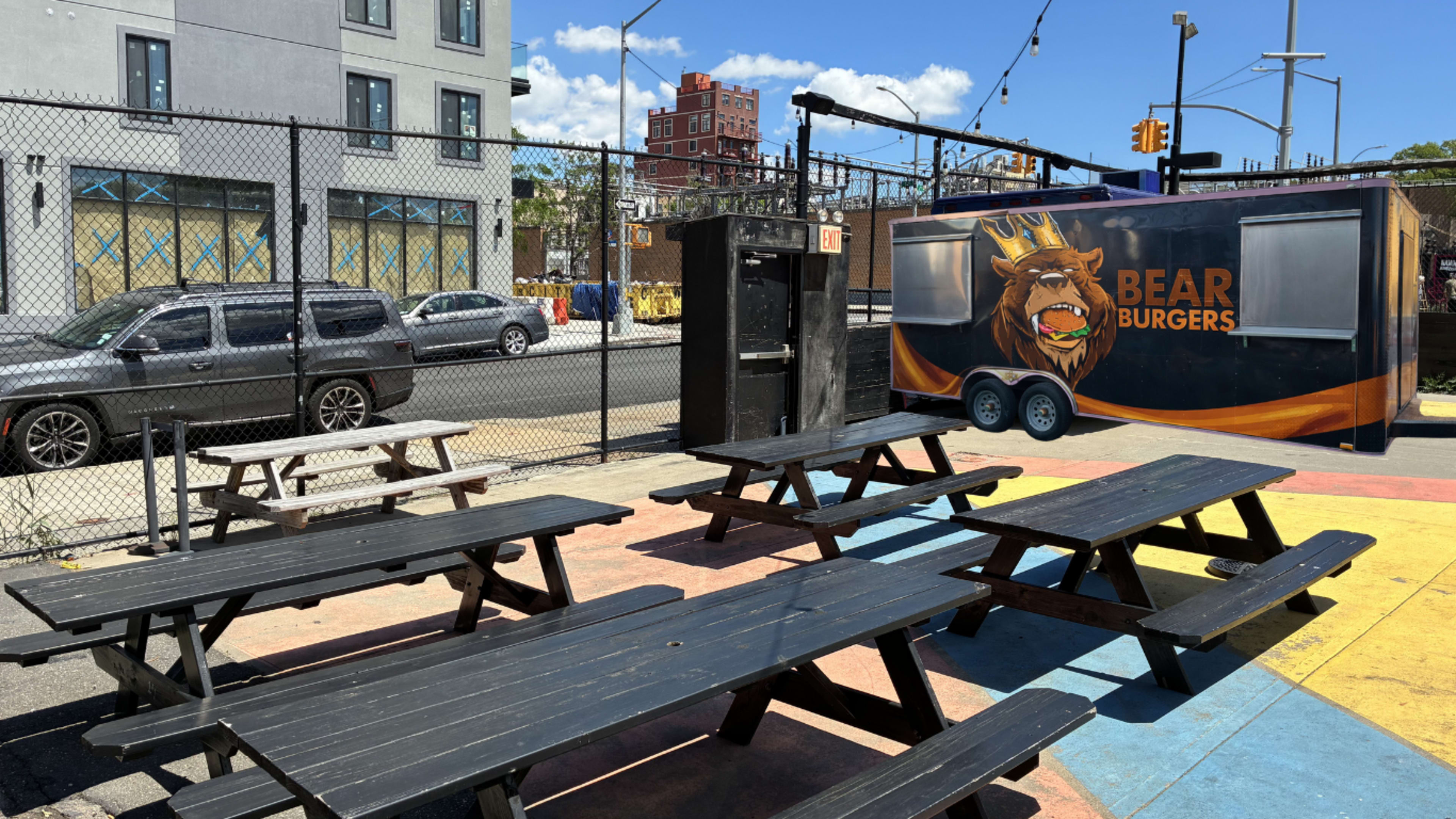Massive 10,000 Sq Ft Indoor/Outdoor "Backyard" with Food Truck & Billiards Image in Sunset Park, Brooklyn, NY