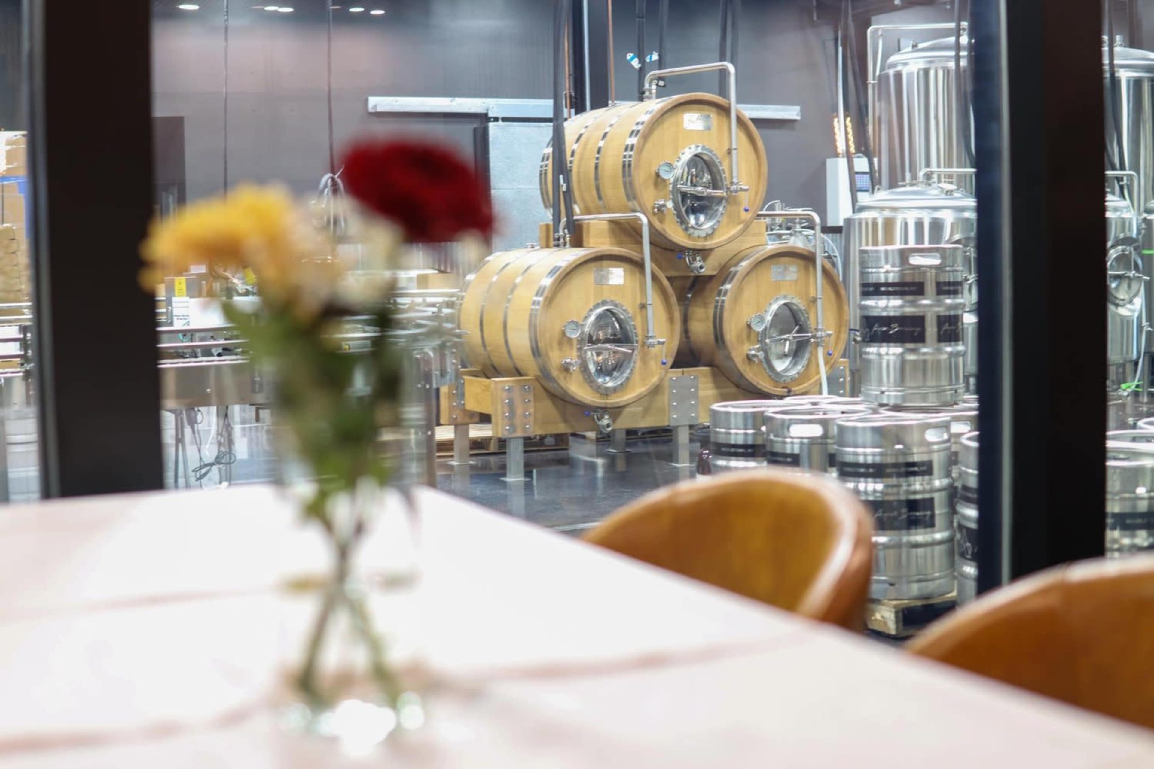 Gorgeous hall part of the brewery. Image in Wallkill, Middletown, NY