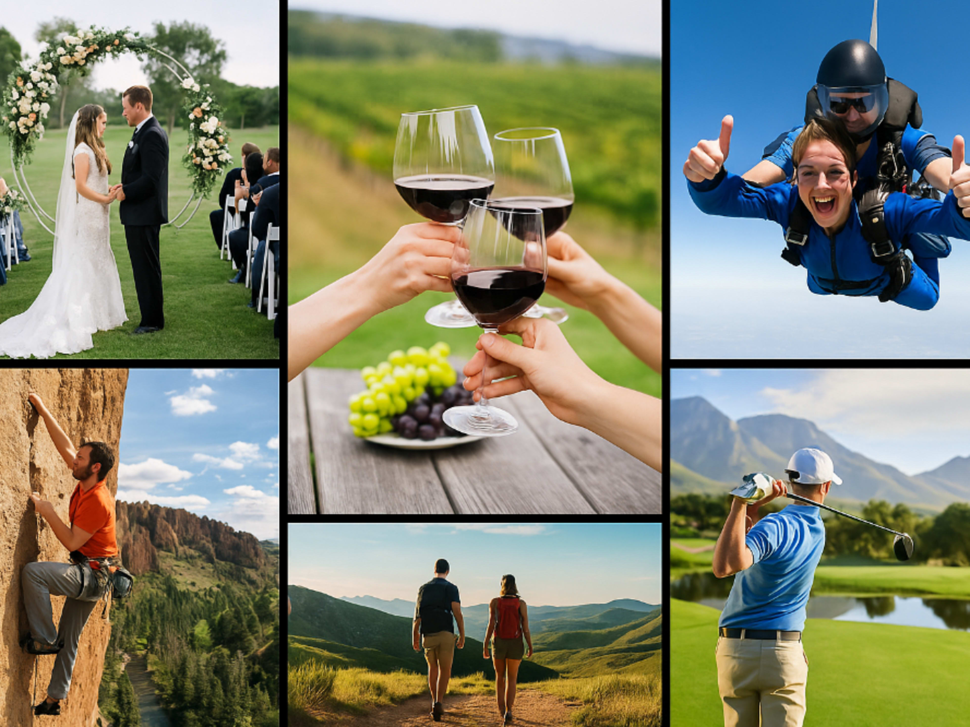 Golf, Catered Meals, Private Chef, Wine Tours