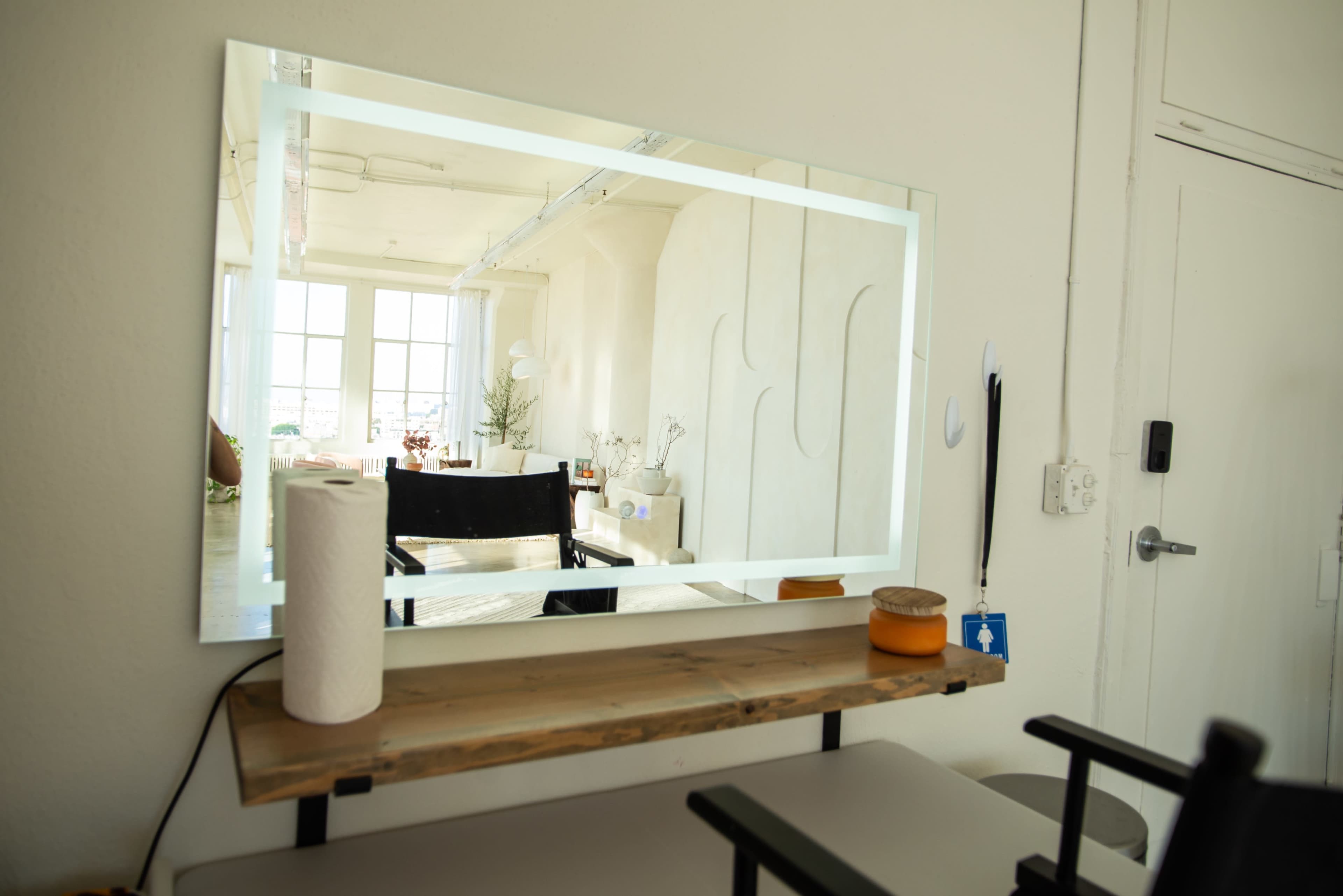 Bright Wabi Sabi Inspired Loft with Natural Decor Elements and Texture Image in Central LA, Los Angeles, CA