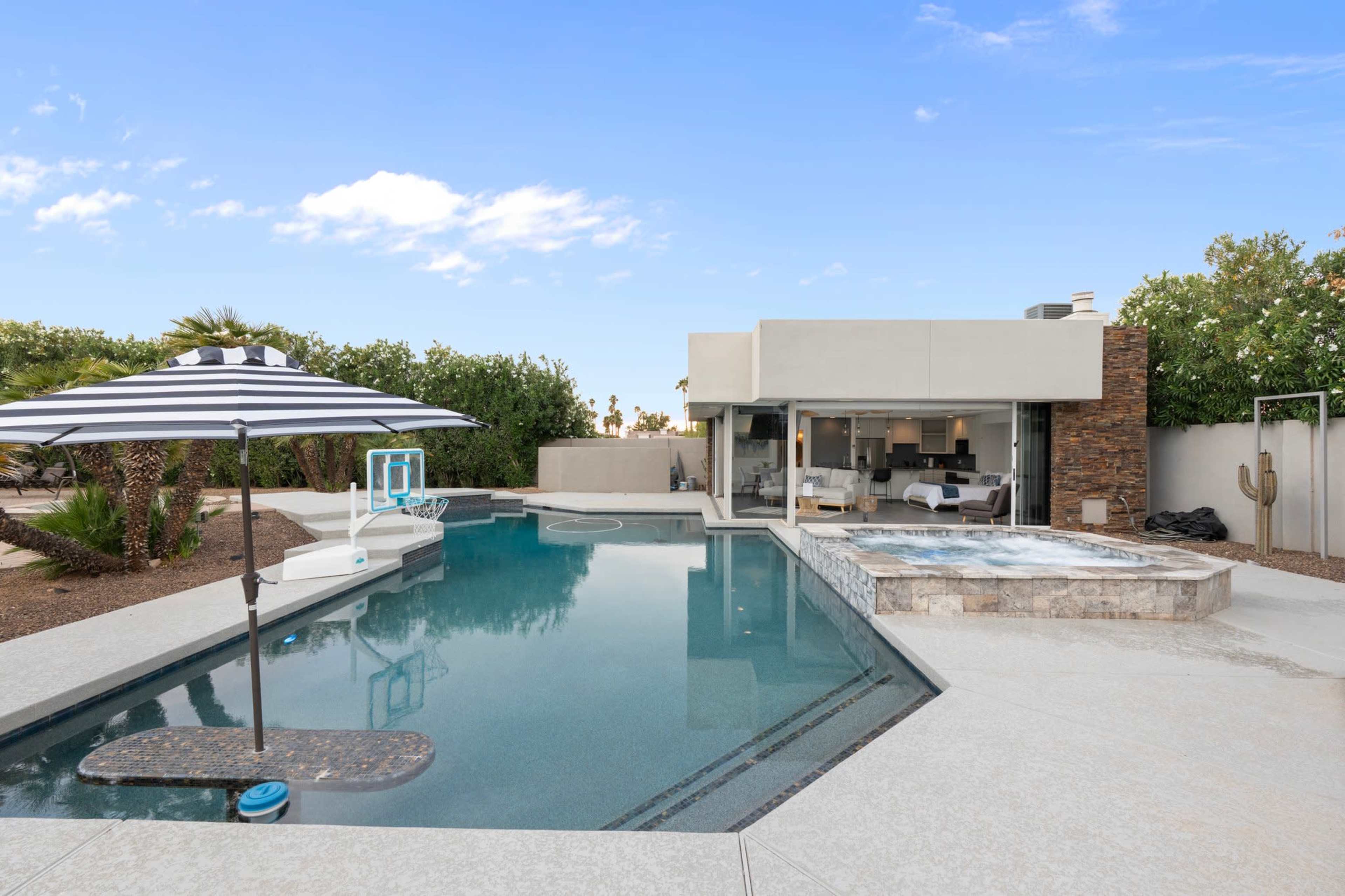 Desert Diamond | Pool | Hot Tub | Tennis | Fire Pit | Casita Suite Image in Paradise Valley Village, Scottsdale, AZ