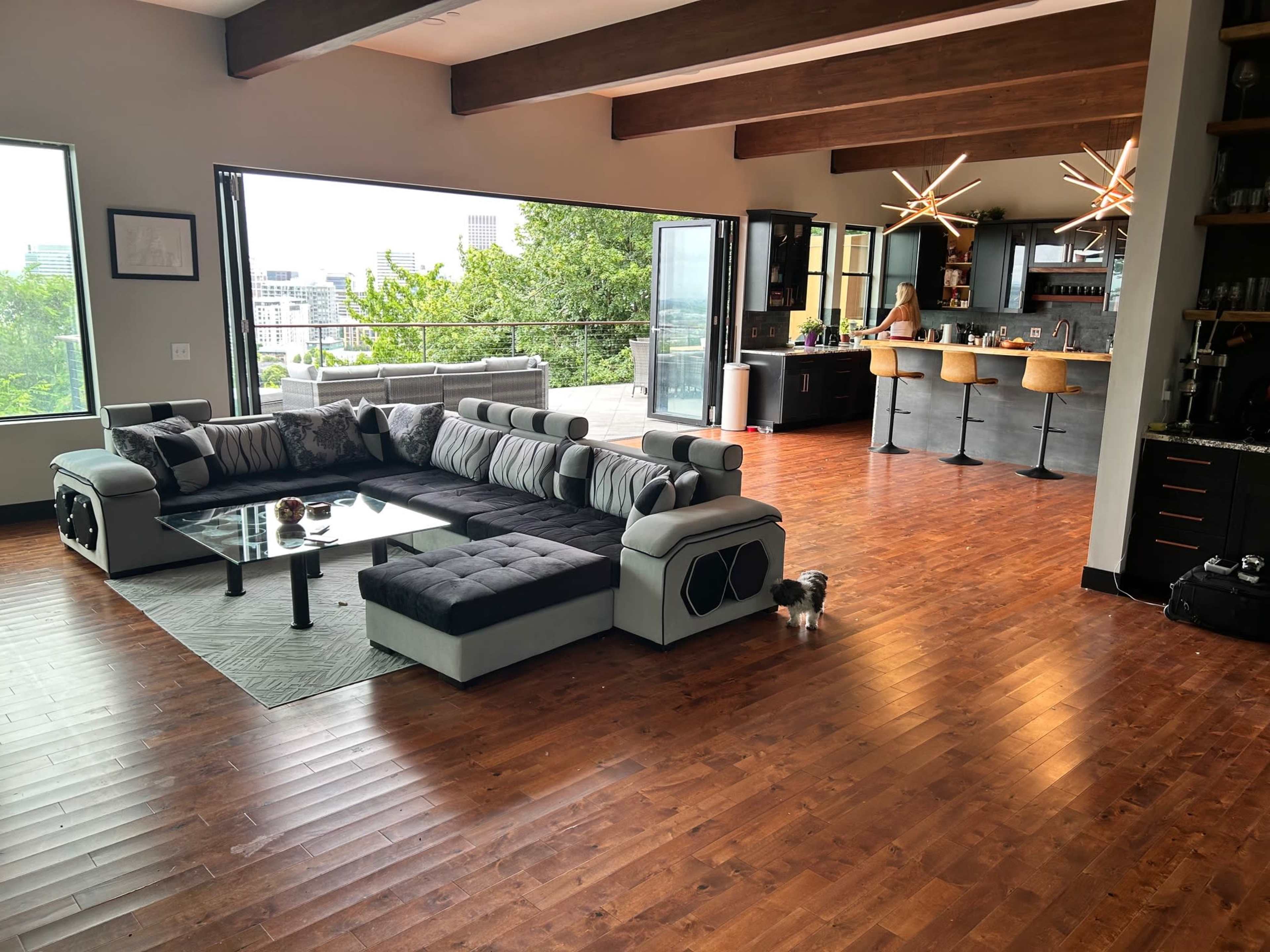 Huge house with million dollar views of Portland across 3 decks Image in Southwest Portland, Portland, OR