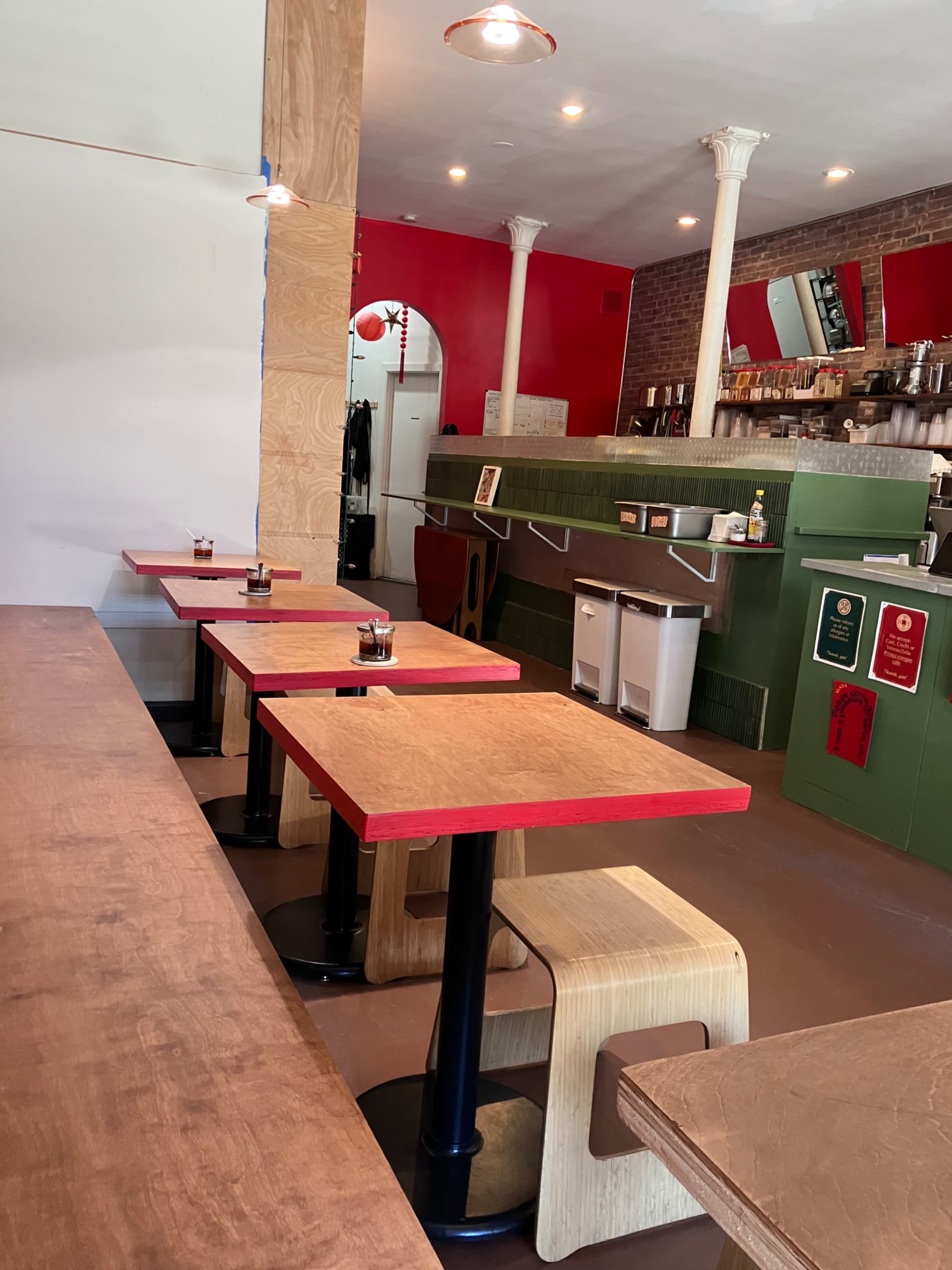 Modern Zen Asian Cafe Image in Clinton Hill, Brooklyn, NY