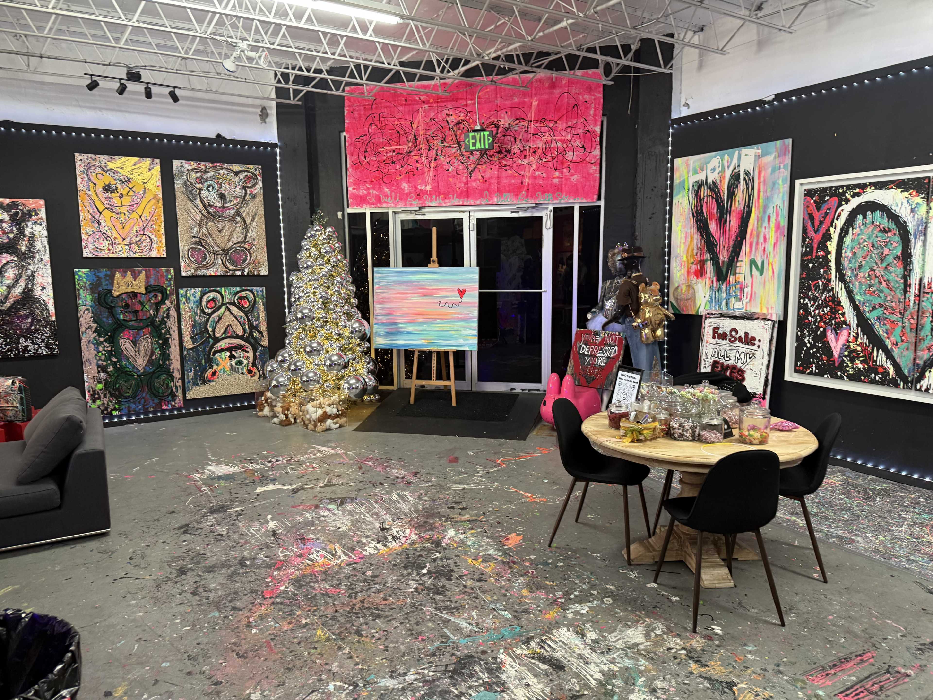 Vibrant Art District Studio Warehouse Image in Overtown, Miami, FL