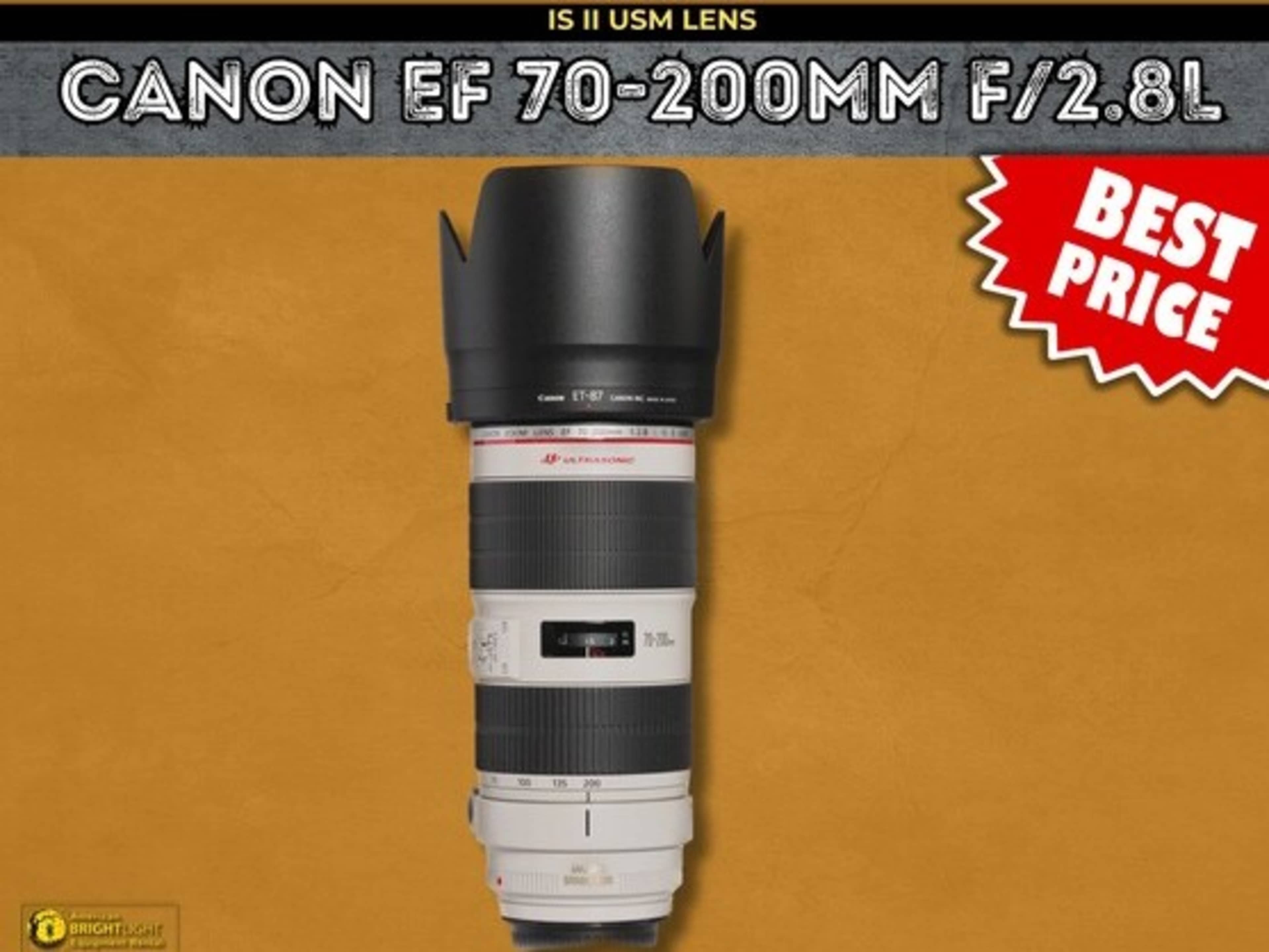Canon EF 70-200mm f/2.8L IS II USM Lens
