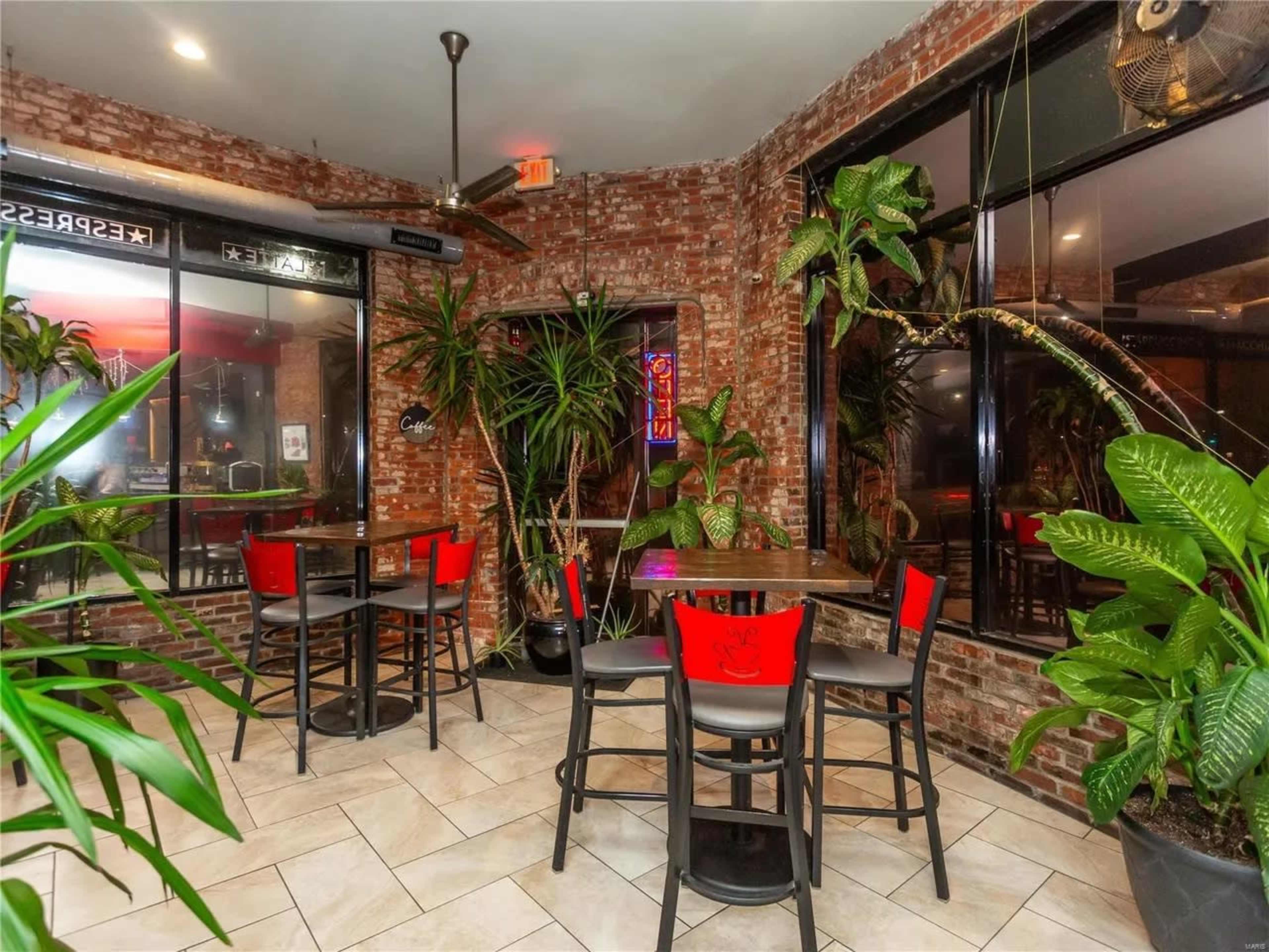 Industrial Modern Event Space Right Inside A Café Bar Image in Princeton Heights, St. Louis, MO