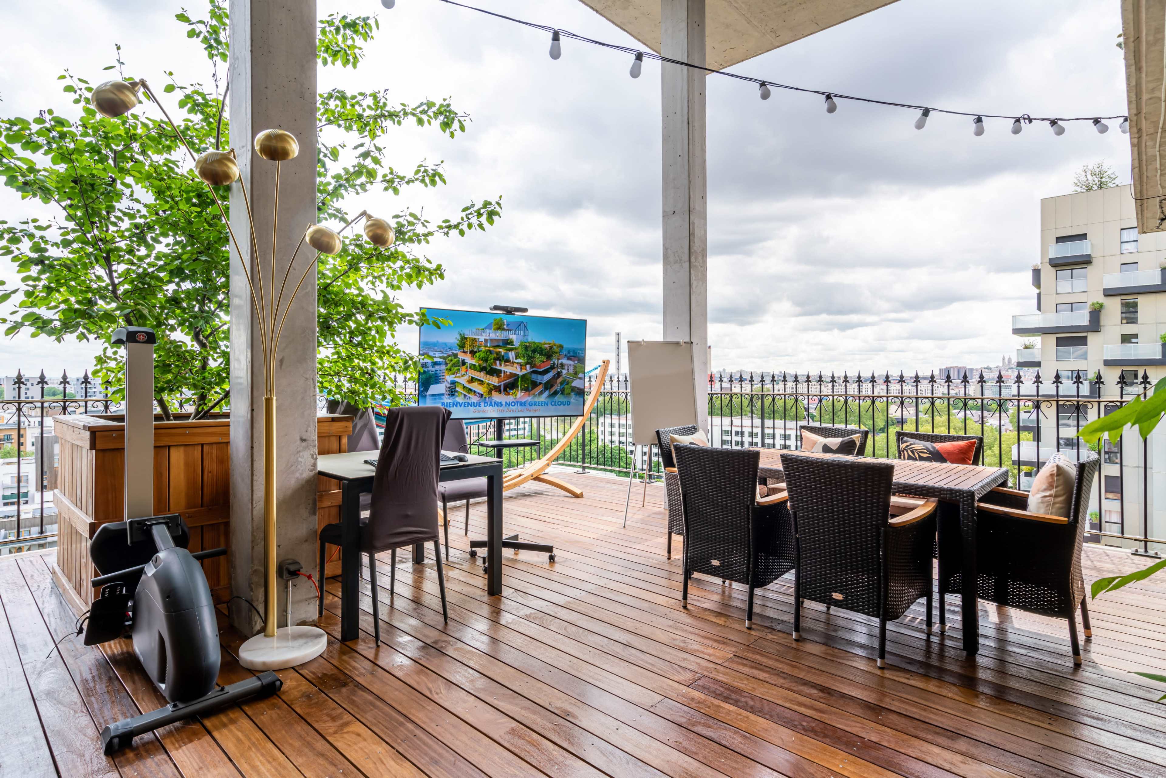 Terrasse vue panoramique Image in Bécon-les-Bruyères, ASNIERES-SUR-SEINE