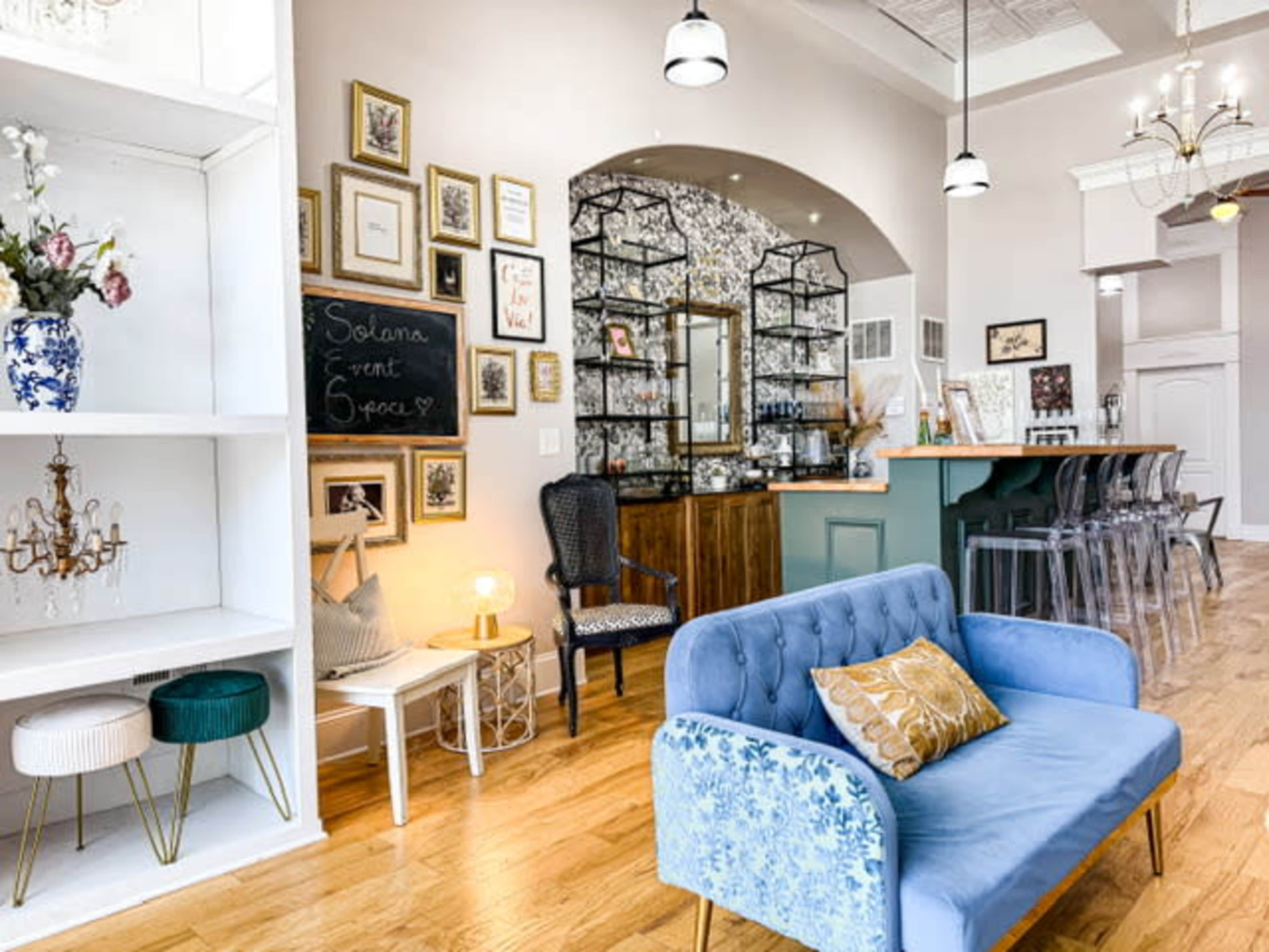 Pre Styled Event Lounge Downtown Excelsior Springs Image in Fishing River Township, Excelsior Springs, MO