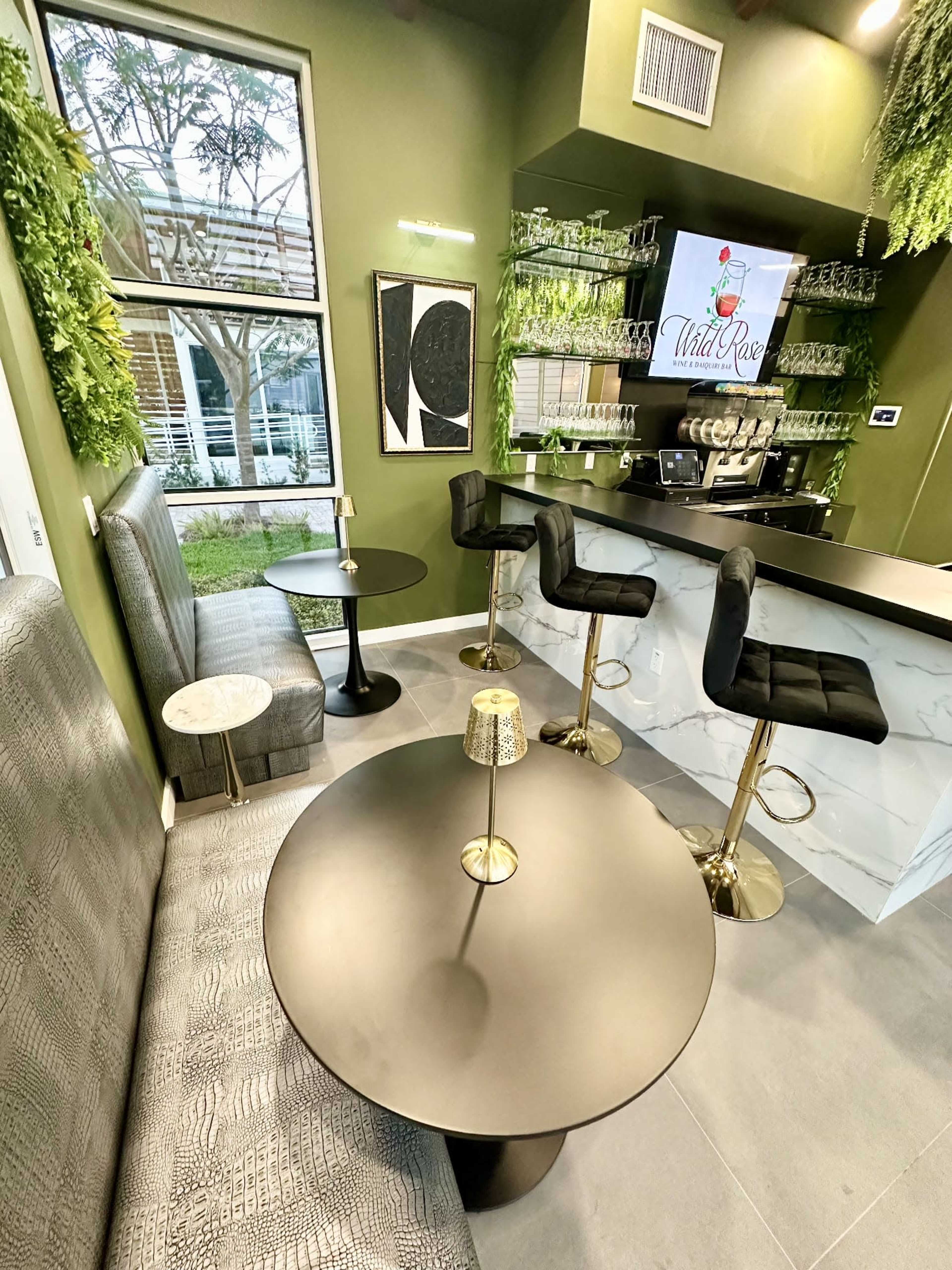 Urban, Downtown Wine bar with Outdoor garden. Chic, boutique venue perfect for celebrating life’s best occasions. From intimate dinners and stylish receptions to creative networking nights and garden parties under the stars, Image in Progressive Northwest, West Palm Beach, FL