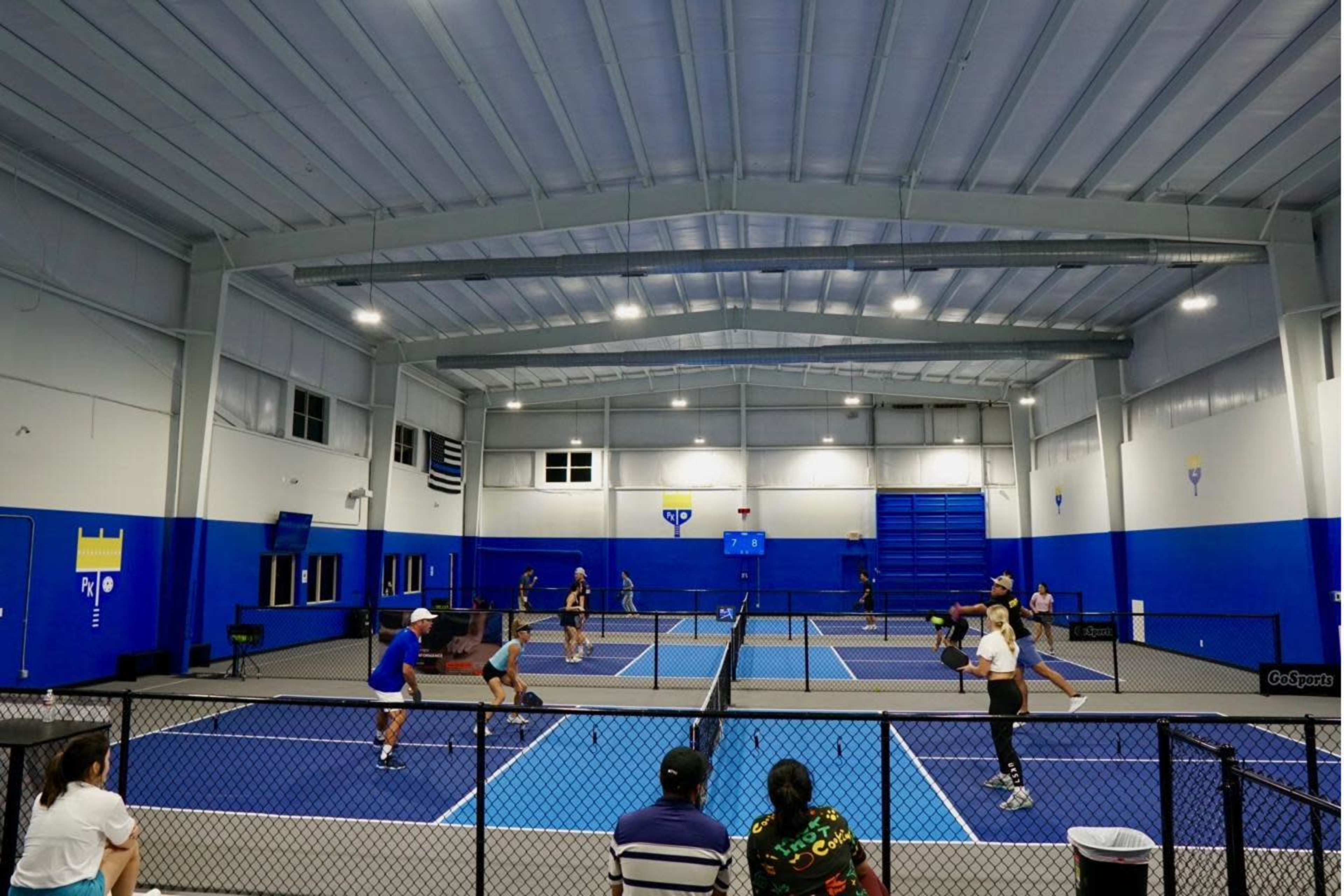 Private Three-Court Indoor Pickleball Venue with Lounge Image in Austin, Pflugerville TX, TX