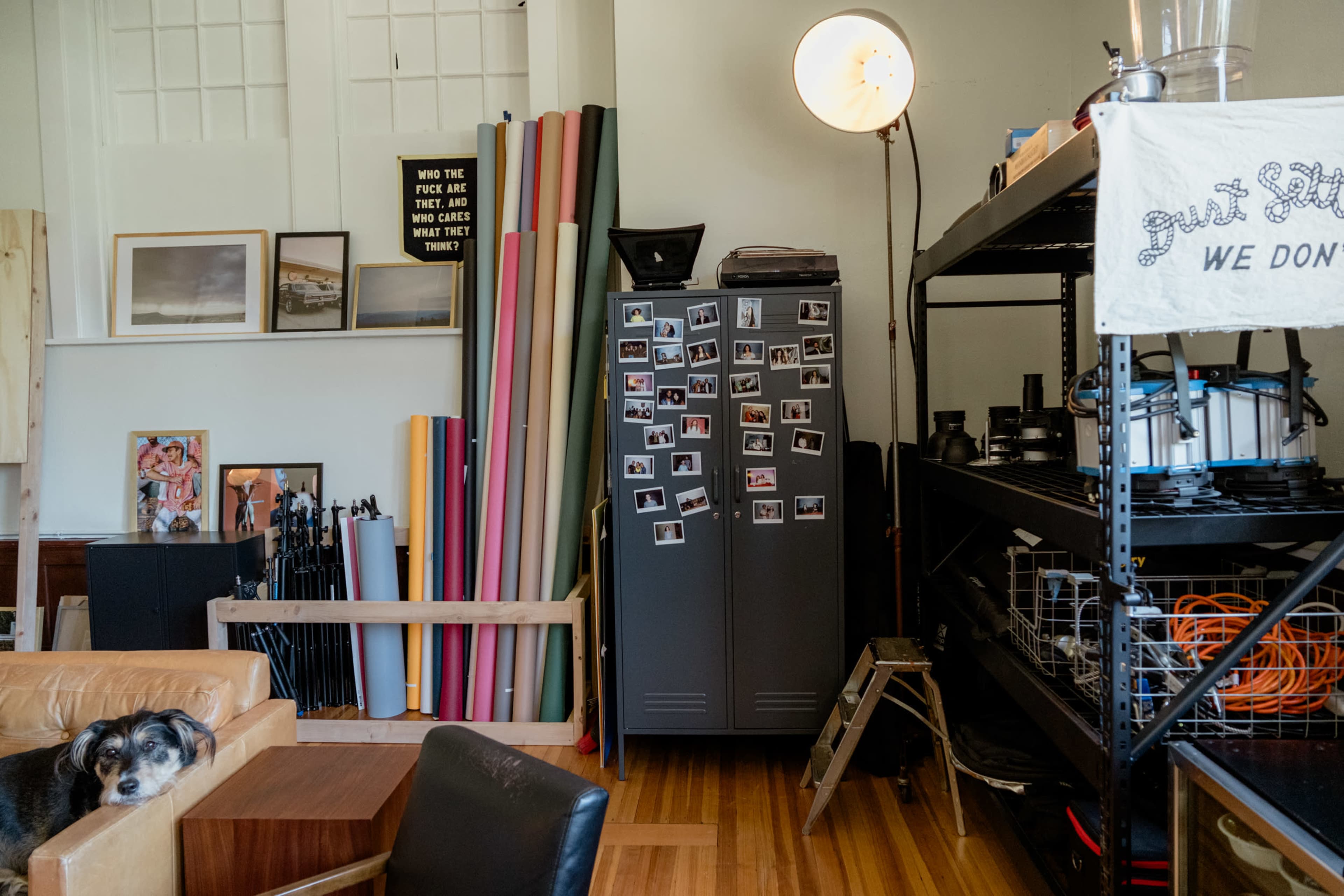 Natural Light Photo Studio with Gear in Historic Austin Building Image in Hyde Park, Austin, TX