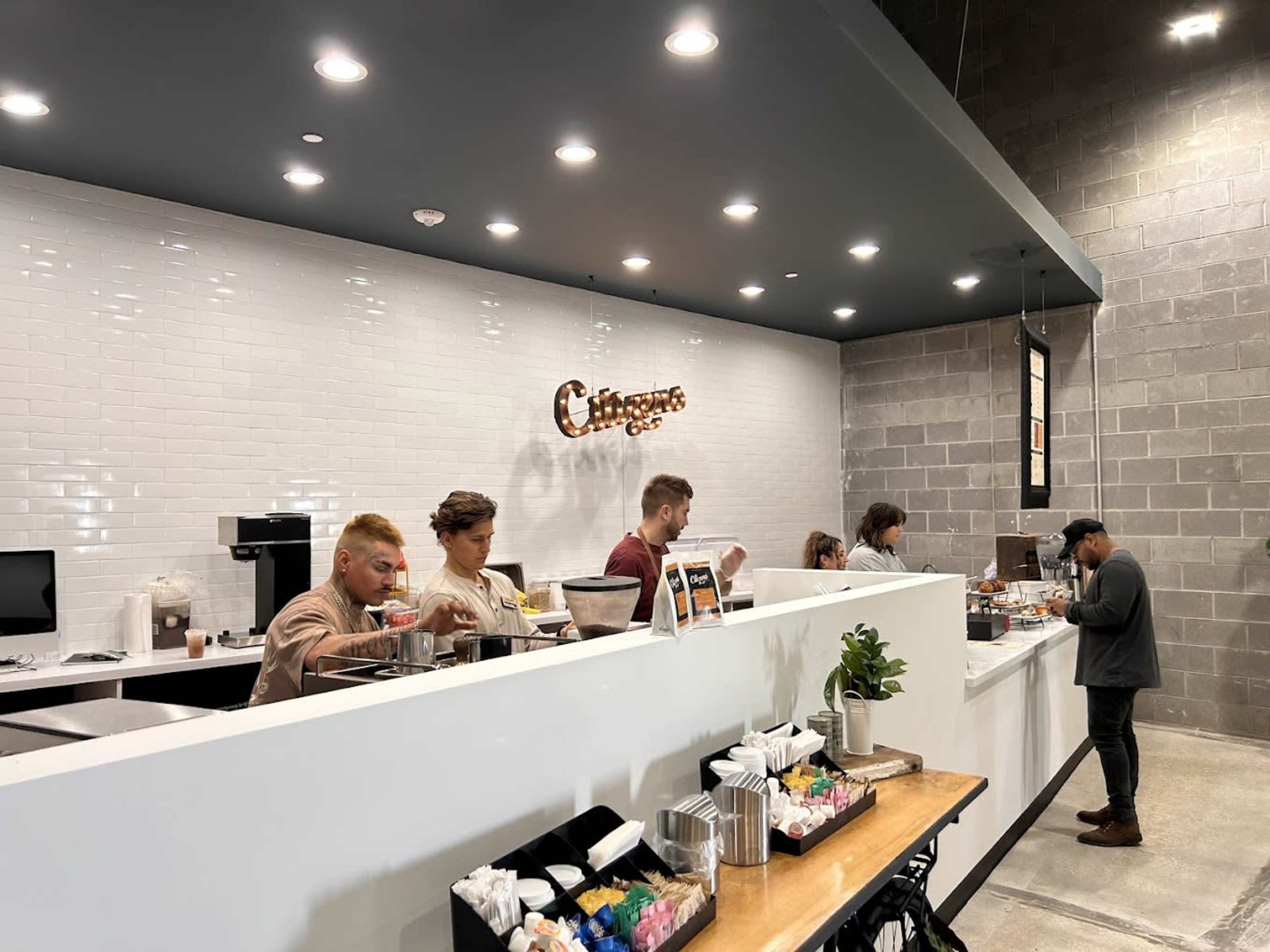 Rustic Industrial Spacious Coffeehouse Cafe in Conroe Image in Conroe, Conroe, TX