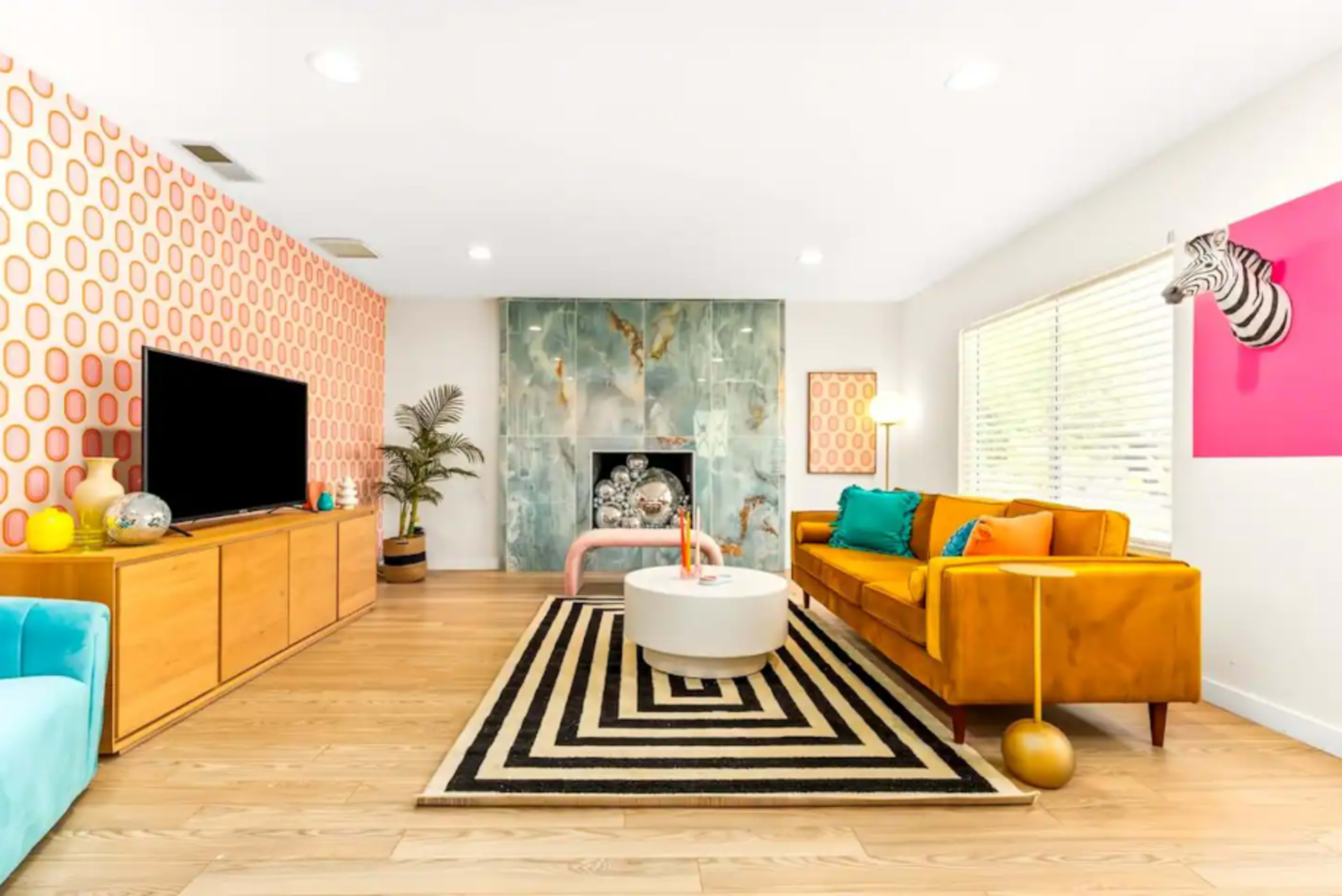Pink Disco House: Perfect for Photoshoots & Video Content Image in Yucca Valley, Yucca Valley, CA