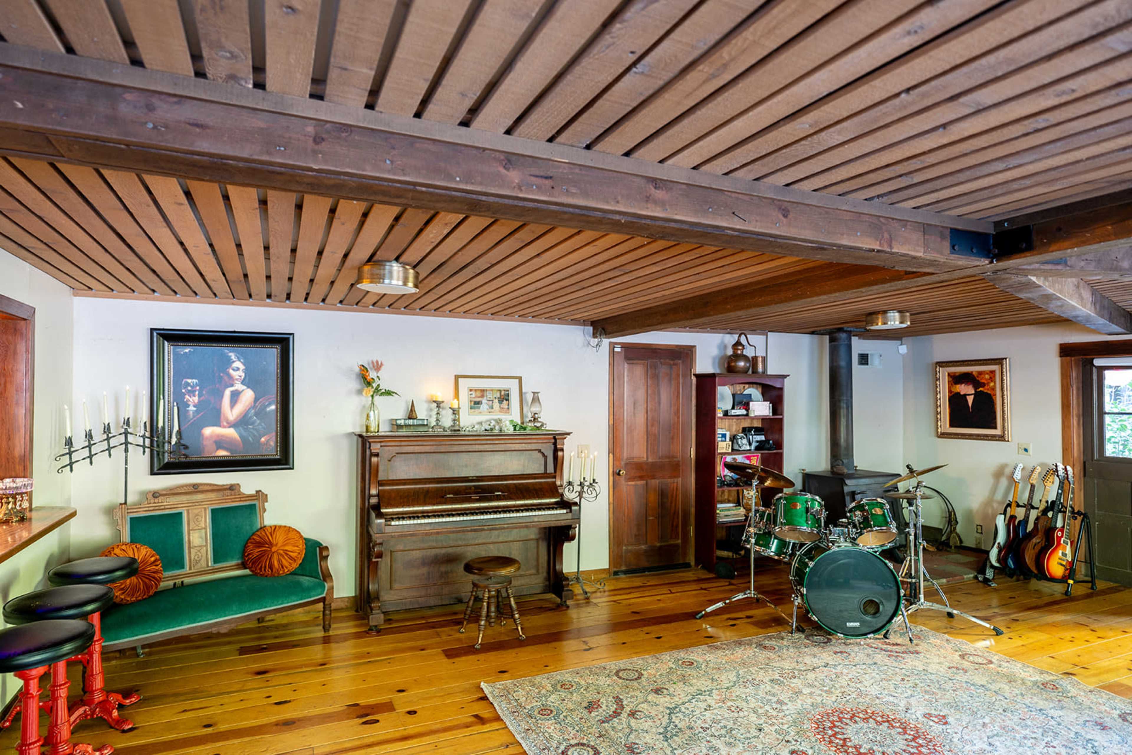 1920s Speakeasy-Style Music Salon with Steinway Piano Image in , Scotts Valley, CA