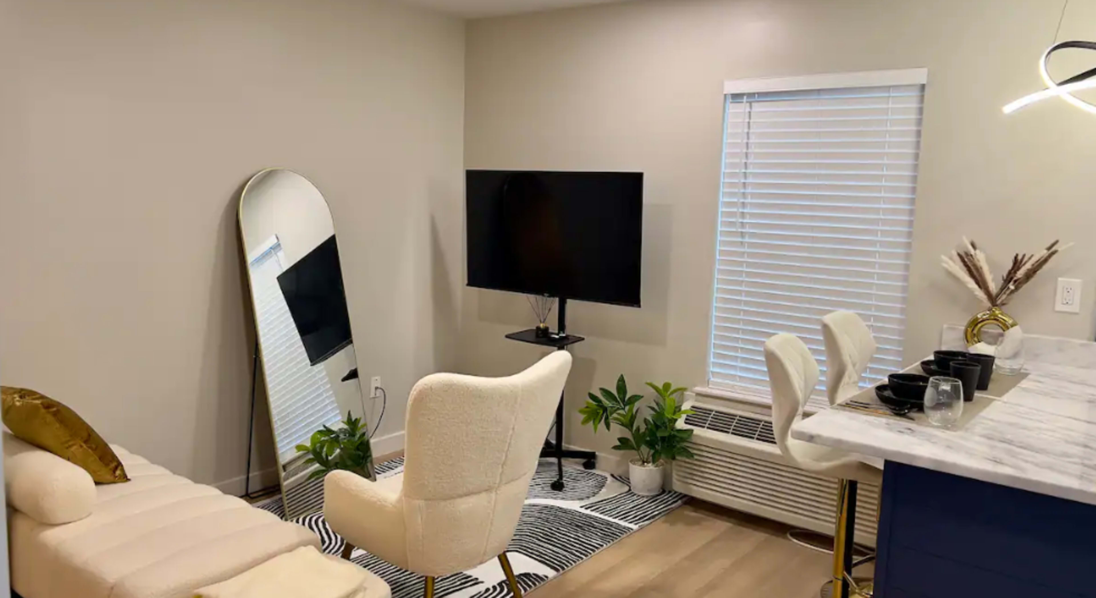 Studio with full kitchen for content creation. Image in North Memphis, Memphis, TN