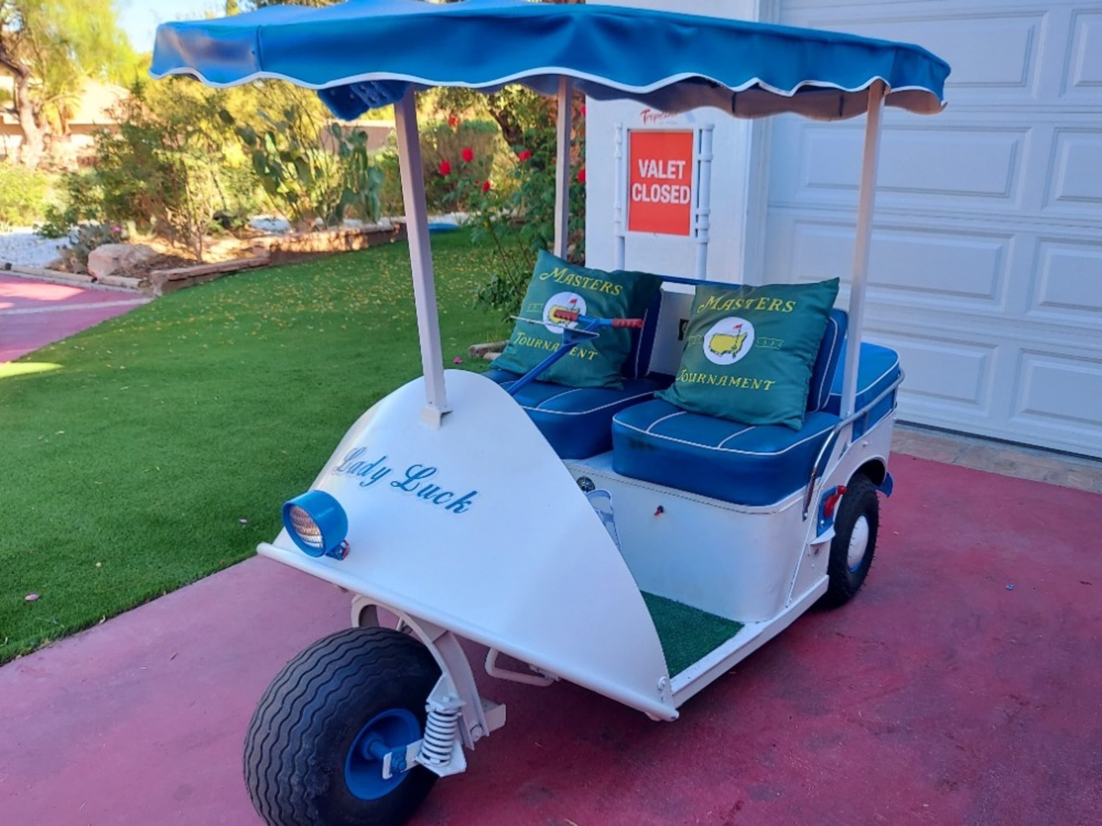 1962 Tee Bird 3 Wheeled Golf Cart
