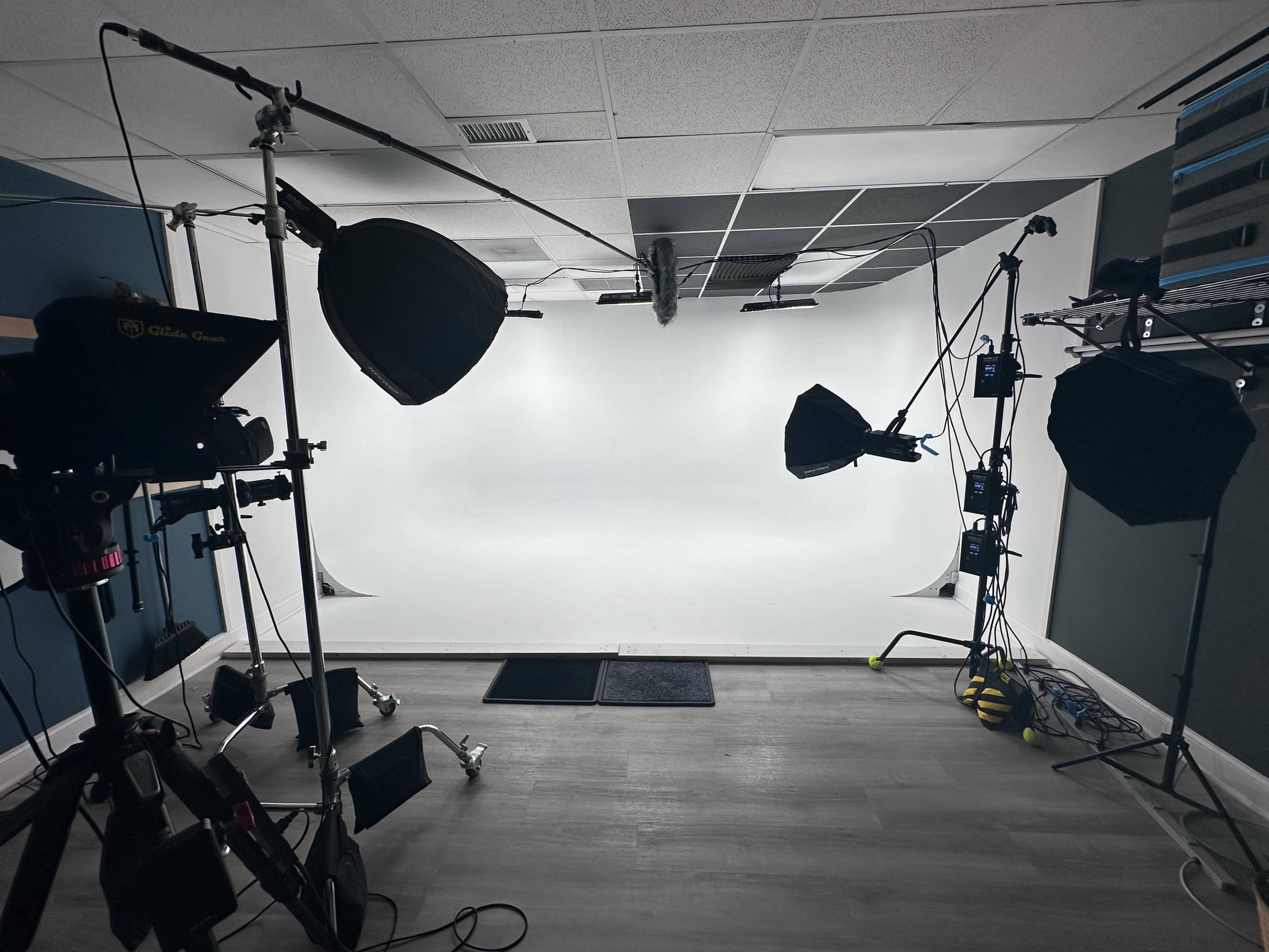 Modern Cary Production Studio with White CYC Wall Image in Cary, Cary, NC