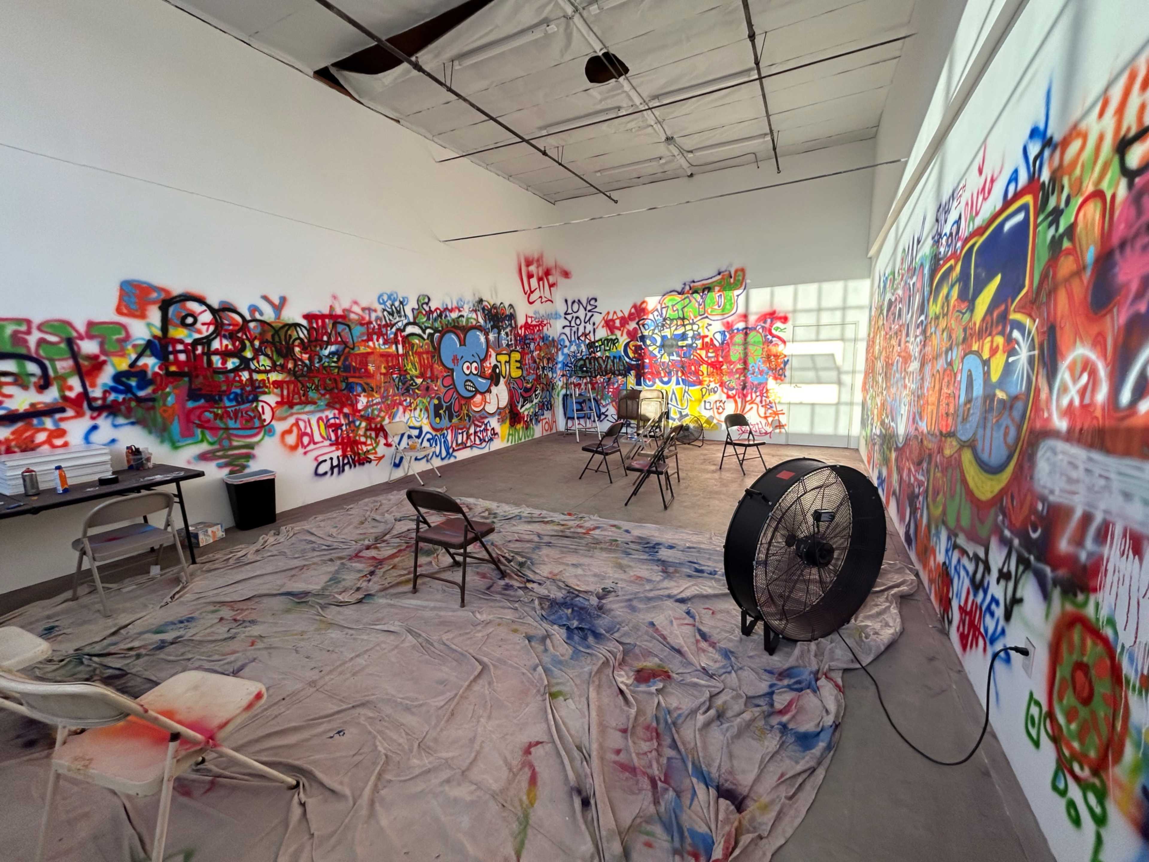 Graffiti Art Studio Image in Boyle Heights, los angeles, CA