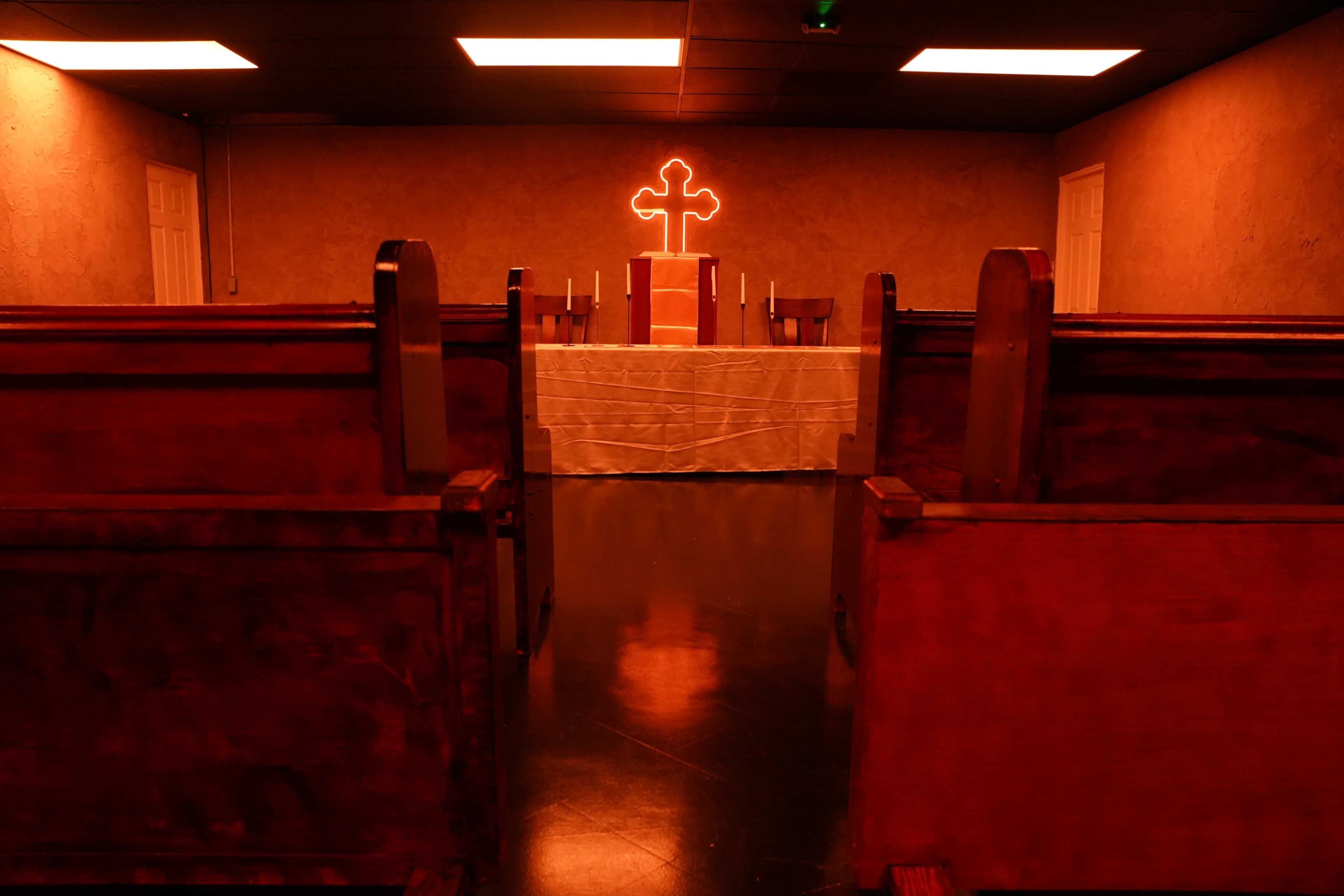 Neon Church Film Set Image in North Las Vegas, North Las Vegas, NV
