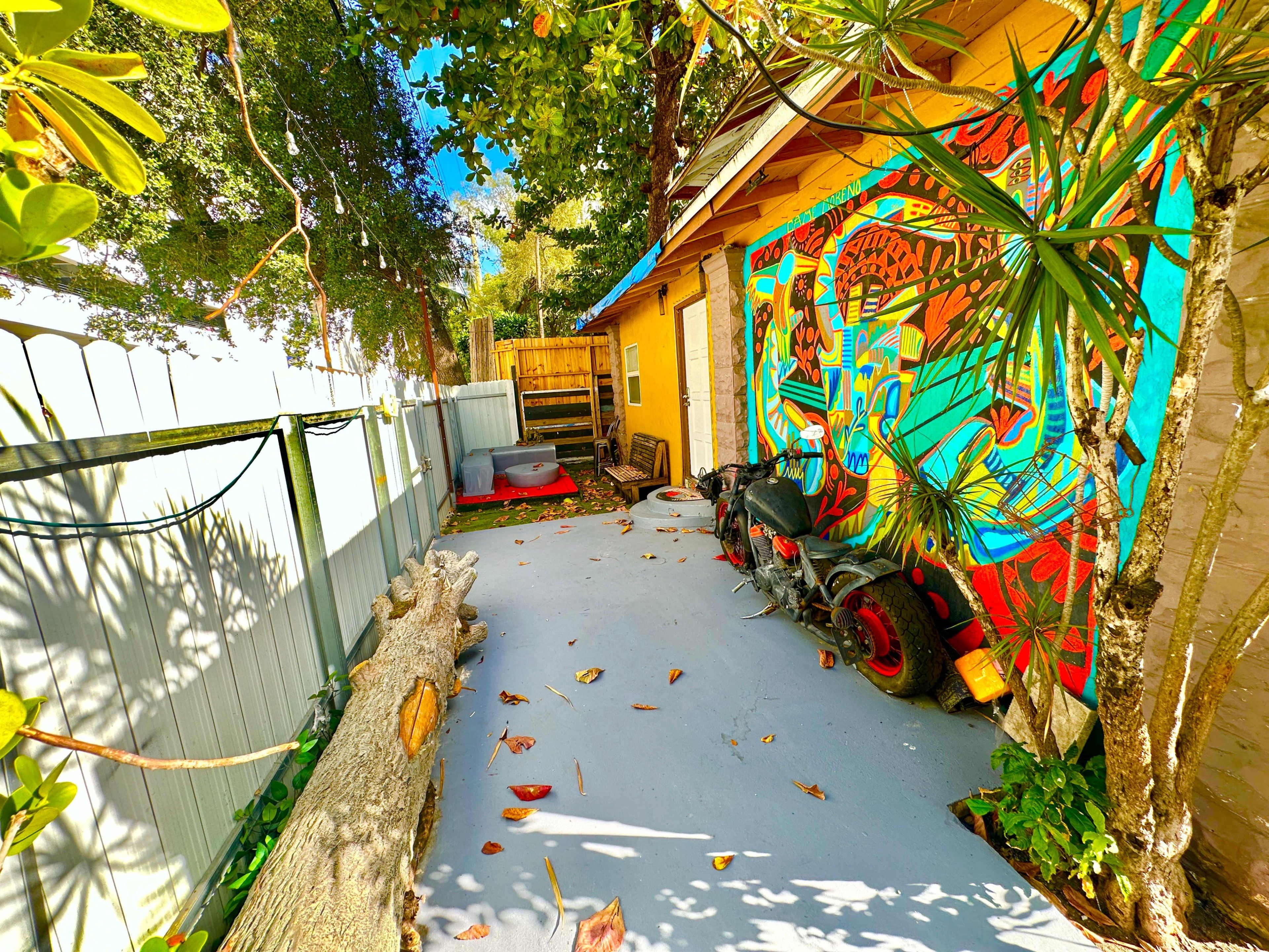 Wynwood Jamrock Golden Cottage Outdoor Space Image in Edgewater, Miami, FL