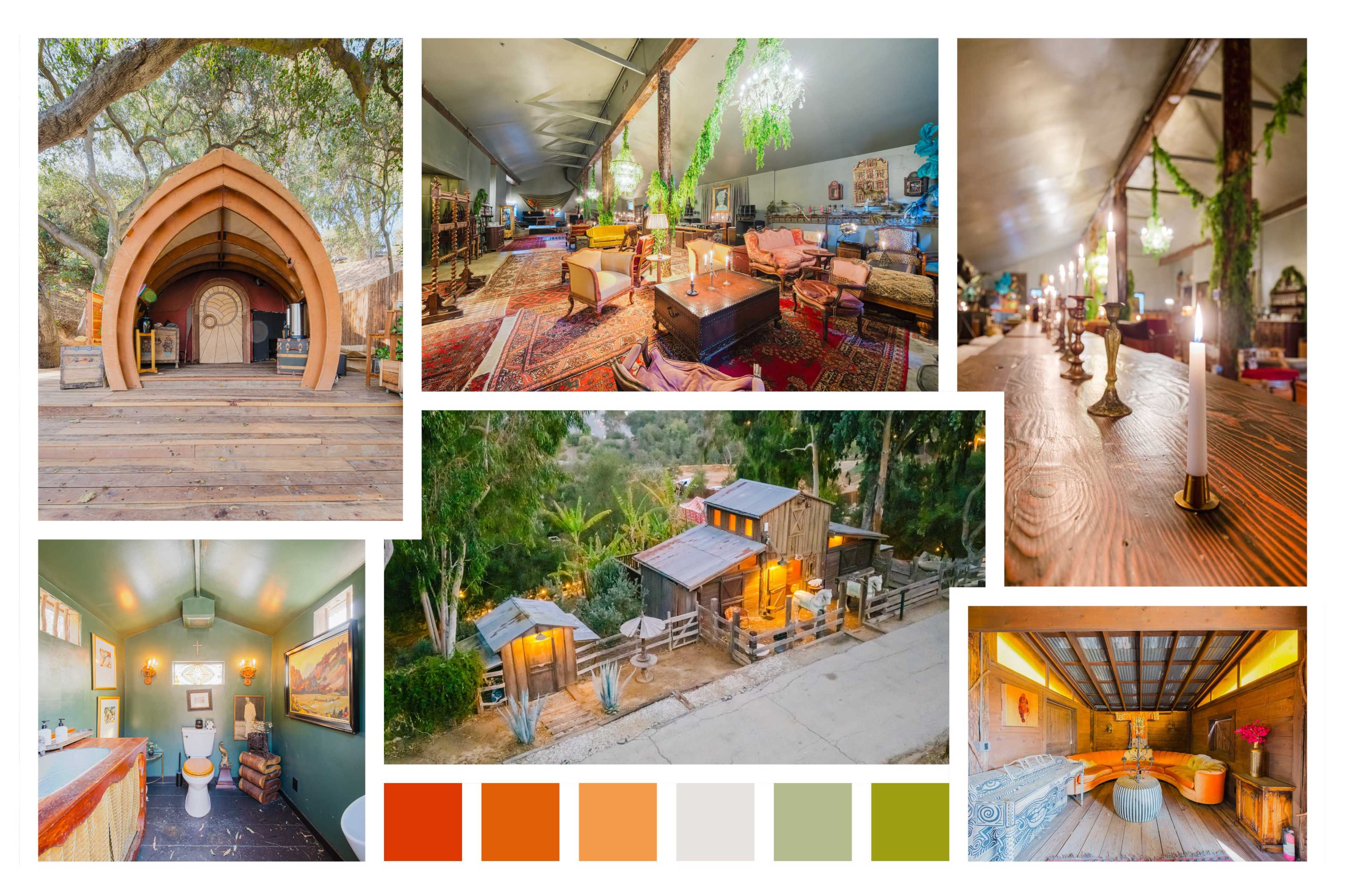 THE ENCHANTED BOHEMIAN BARN & WOODLAND RETREAT Image in Topanga, Topanga, CA