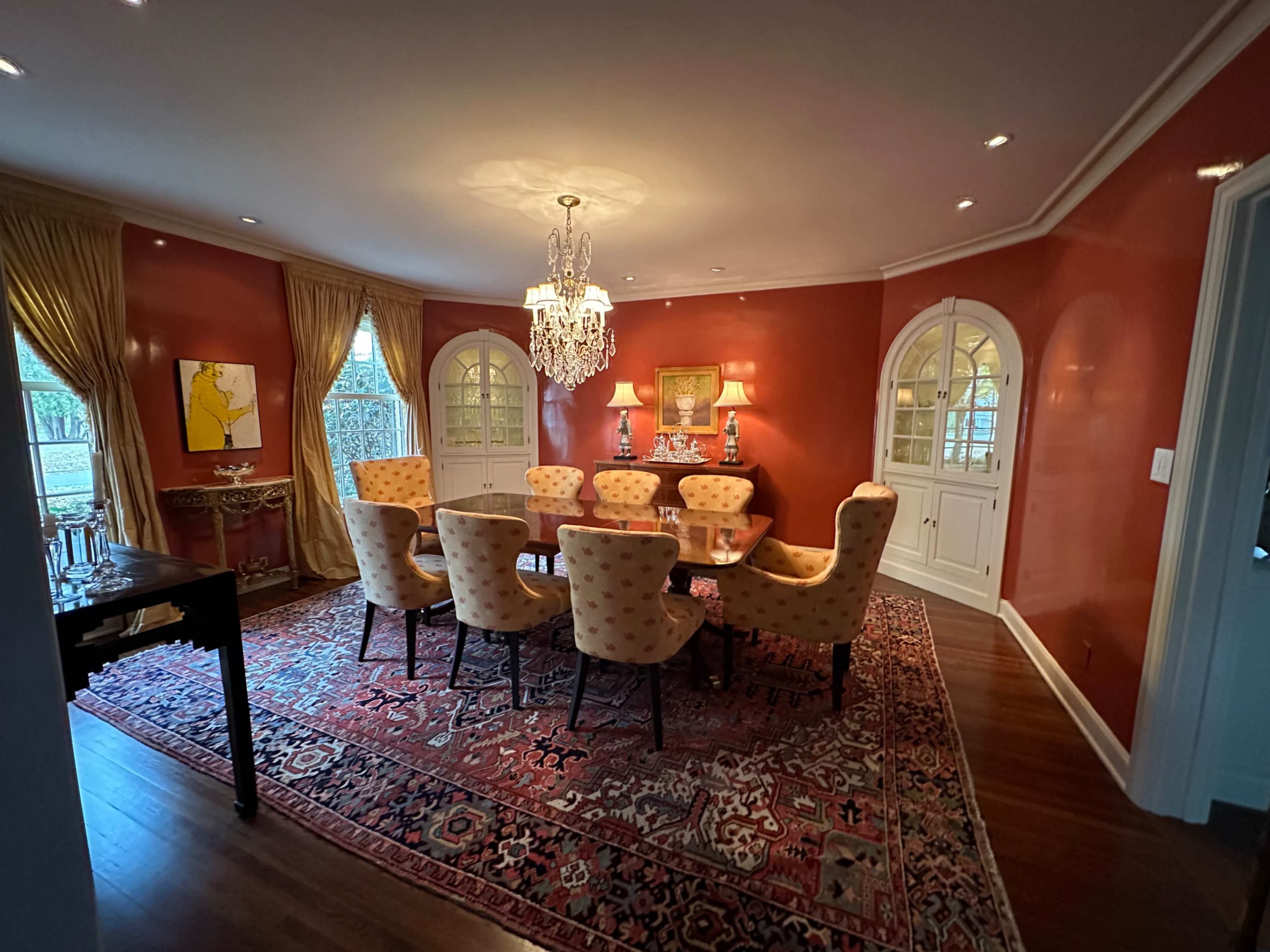 1930s Brick Colonial Traditional Center Hall Floor Plan Image in Country Club, Edina, MN