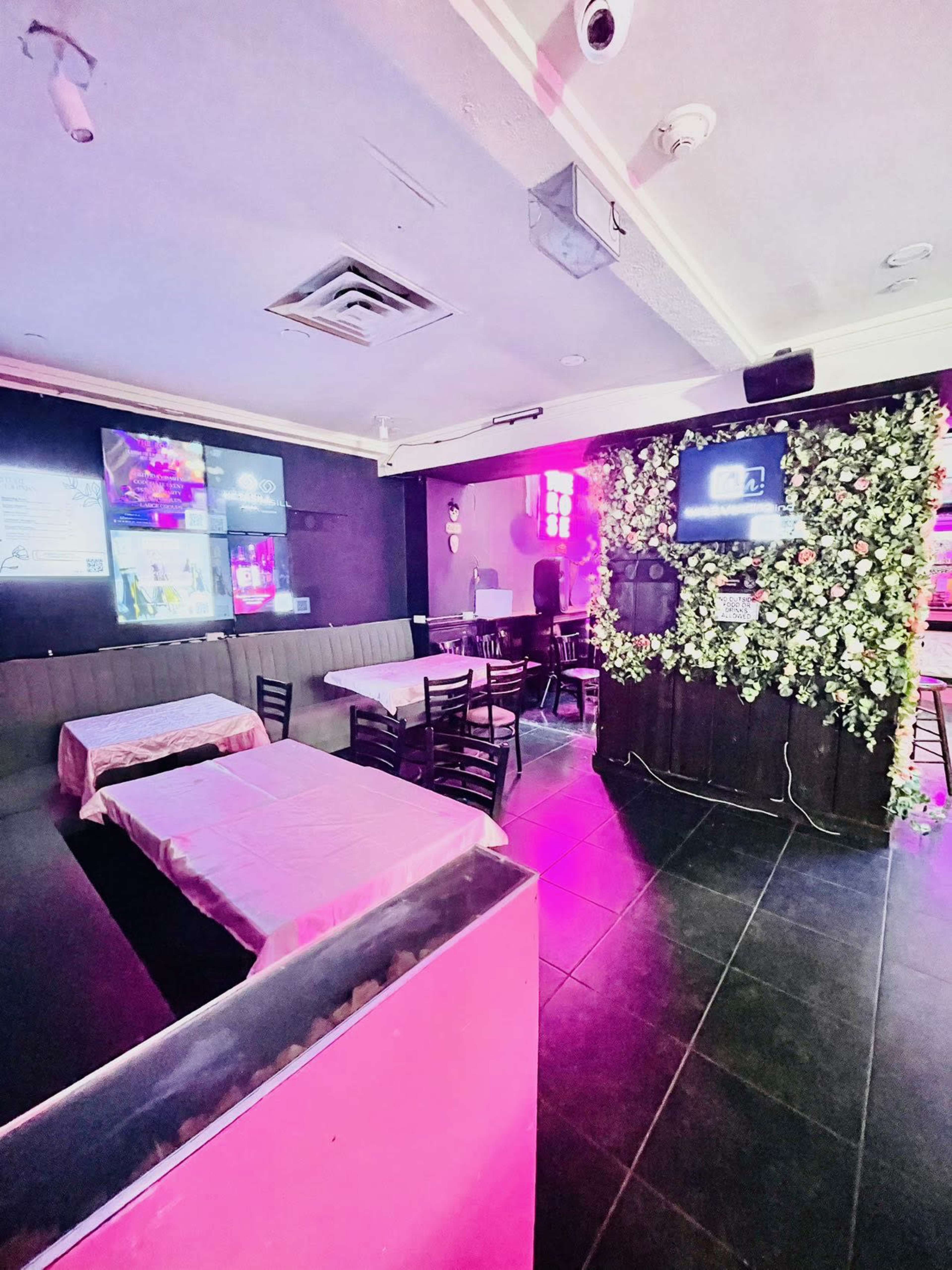 The Rose Lounge: Stylish Neon Pink Event Space in Chelsea Image in Midtown Manhattan, New York city, NY