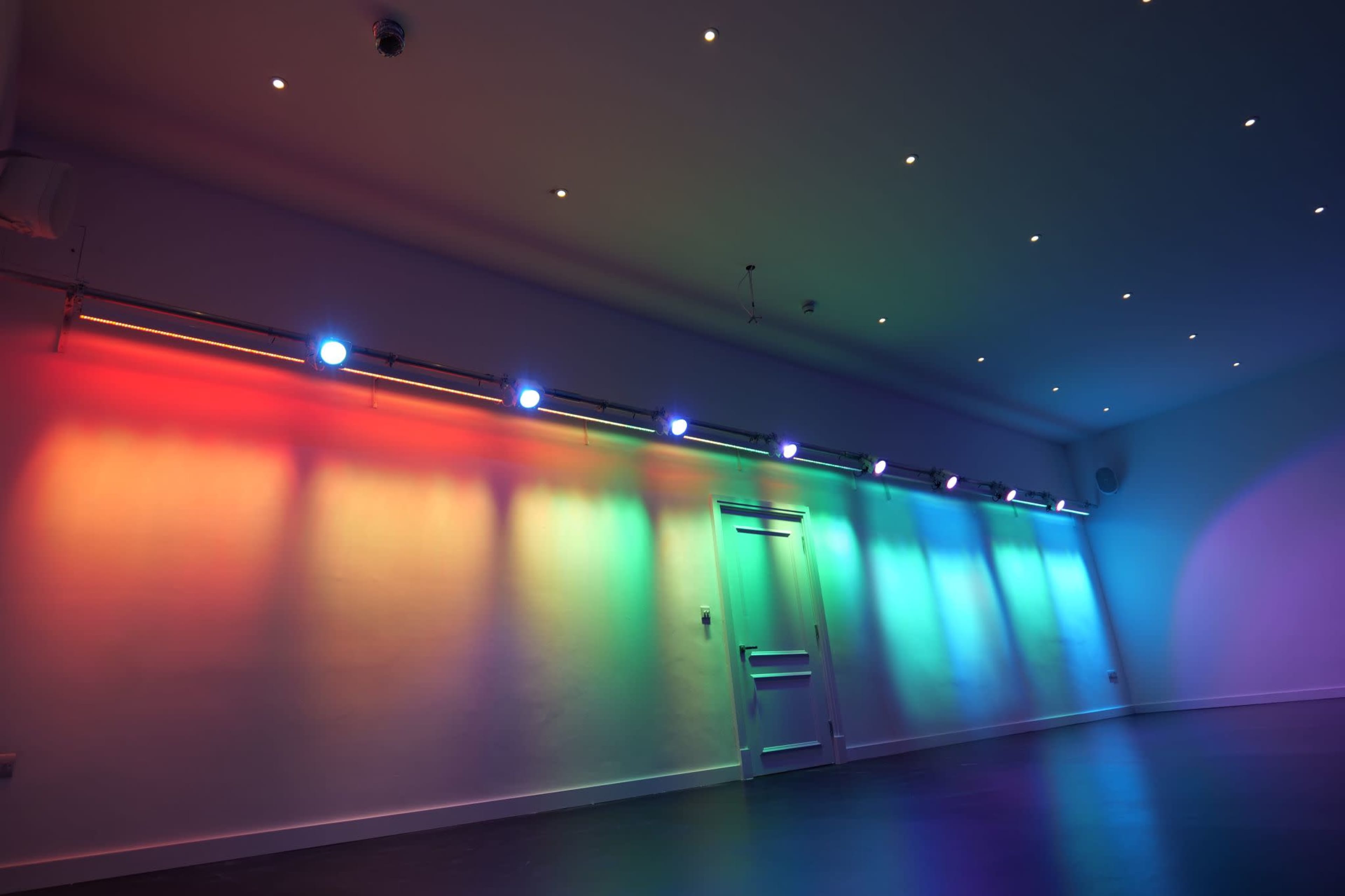 Multi Colour Dance Studio with Lighting Rig Image in Ealing, Ealing, ENG