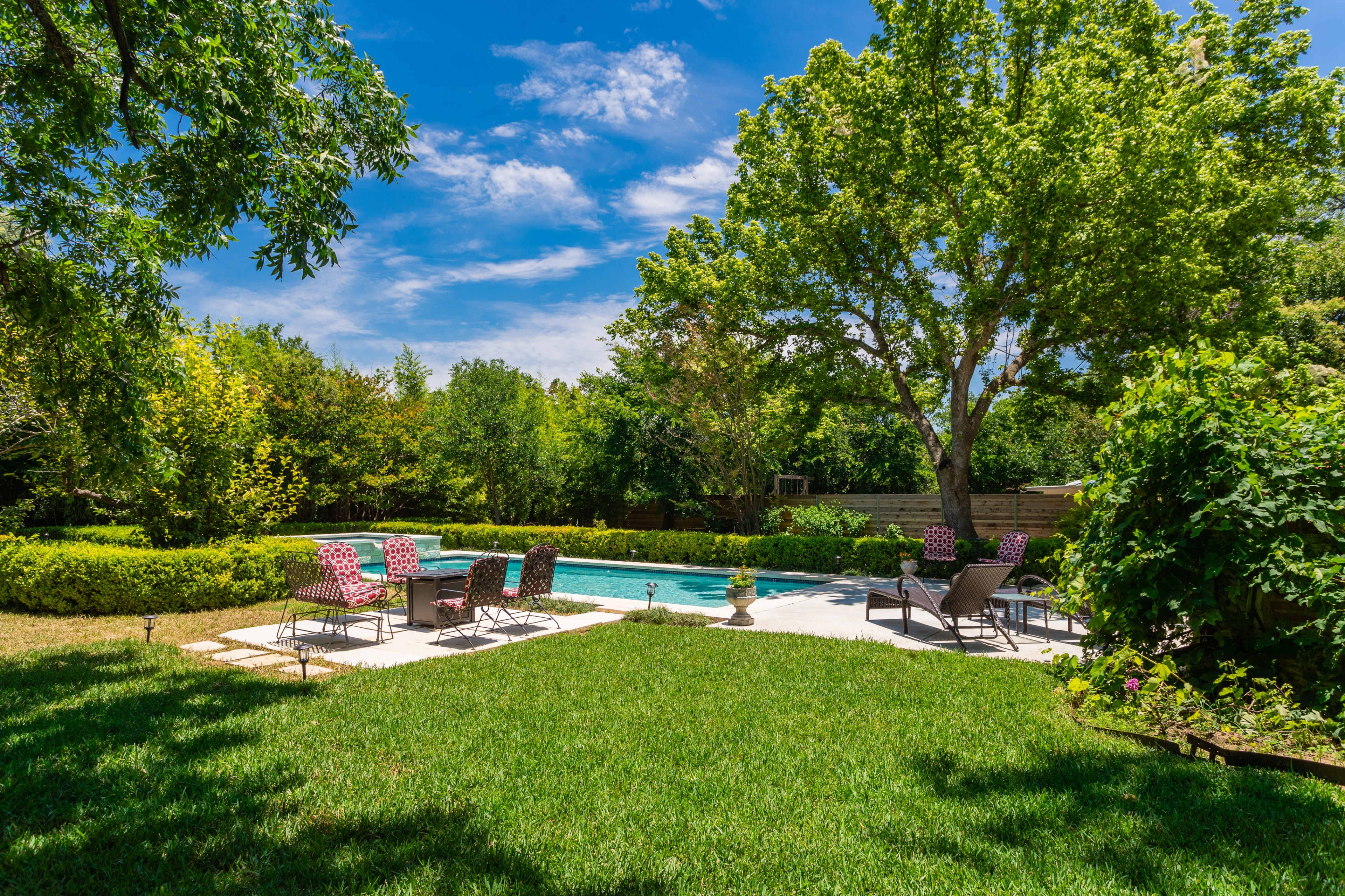 Historic Rock Estate Home and cottage with pool and barn on 2/3 acres Image in , Fredericksburg, TX