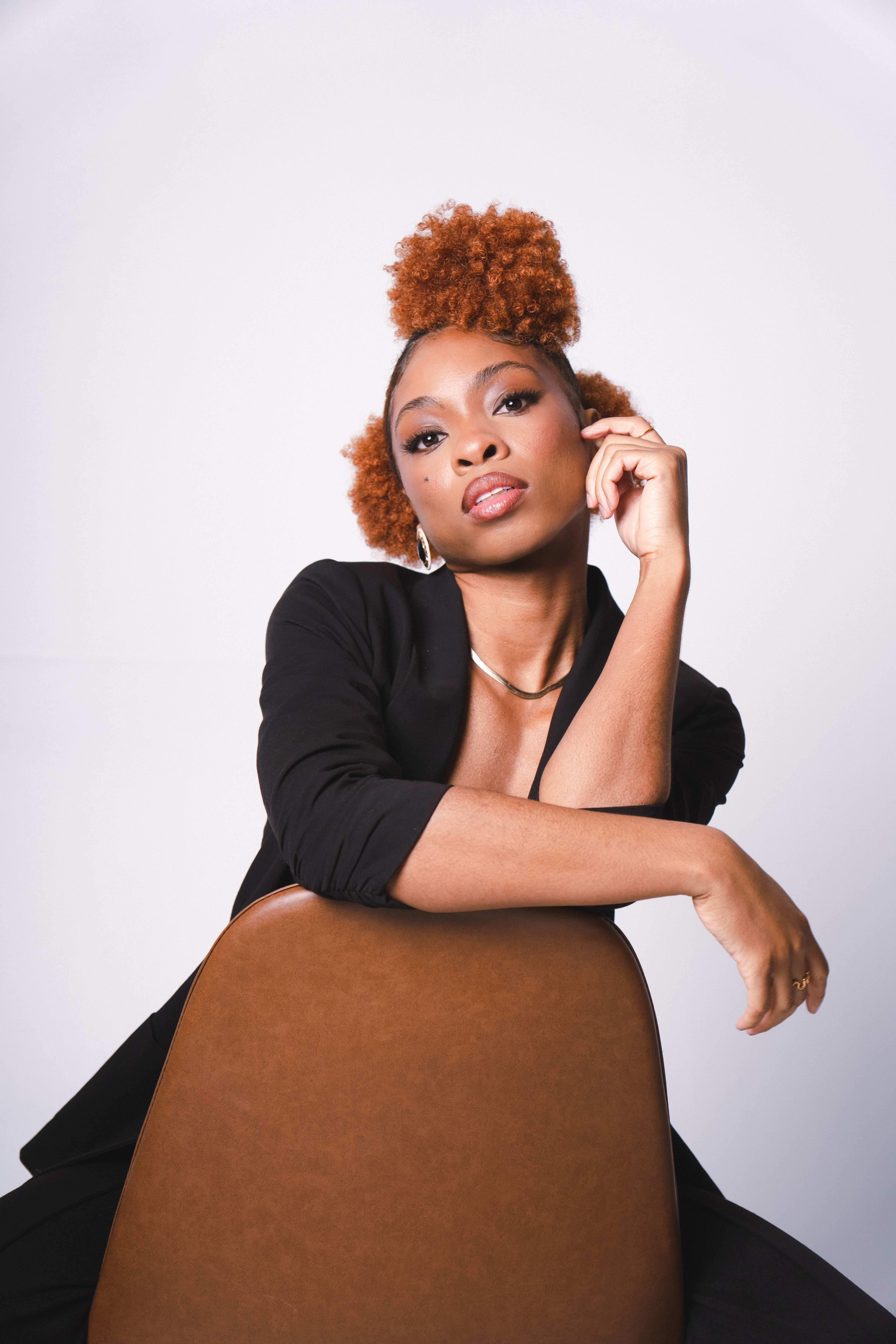 Model photo shoot
