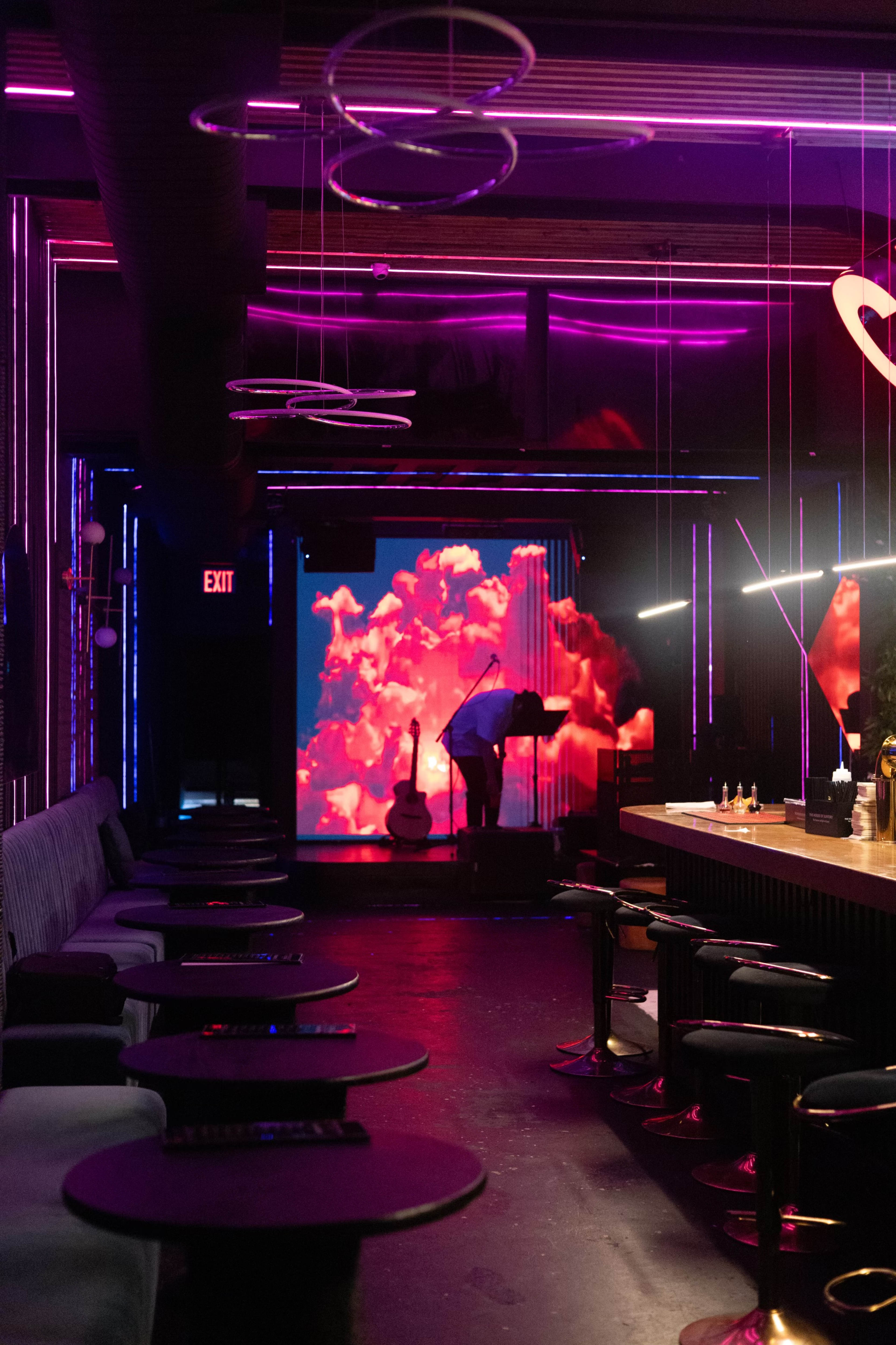 Vibrant Lounge with Stage and Exclusive Bar in Queens Image in Woodside, Queens County, New York